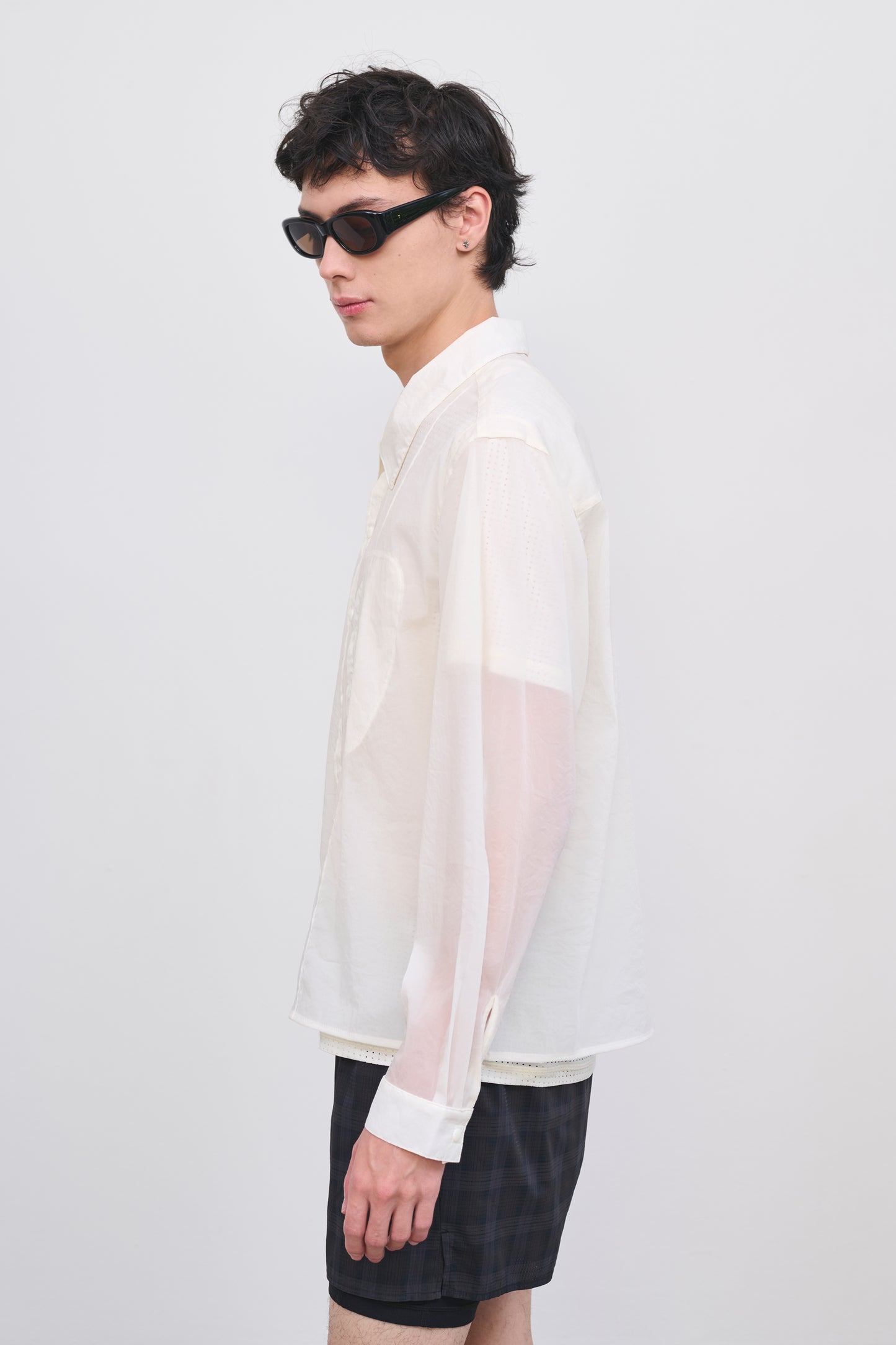 Literary Sport | Men's Button-Up Shirt - Lawrence Shirt in White