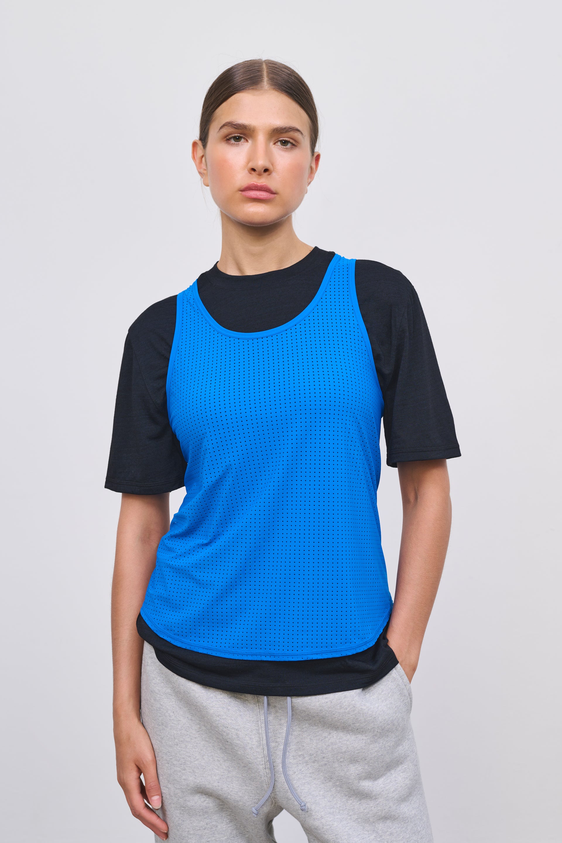 Literary Sport | Leni Womens Run Tank - Lapis