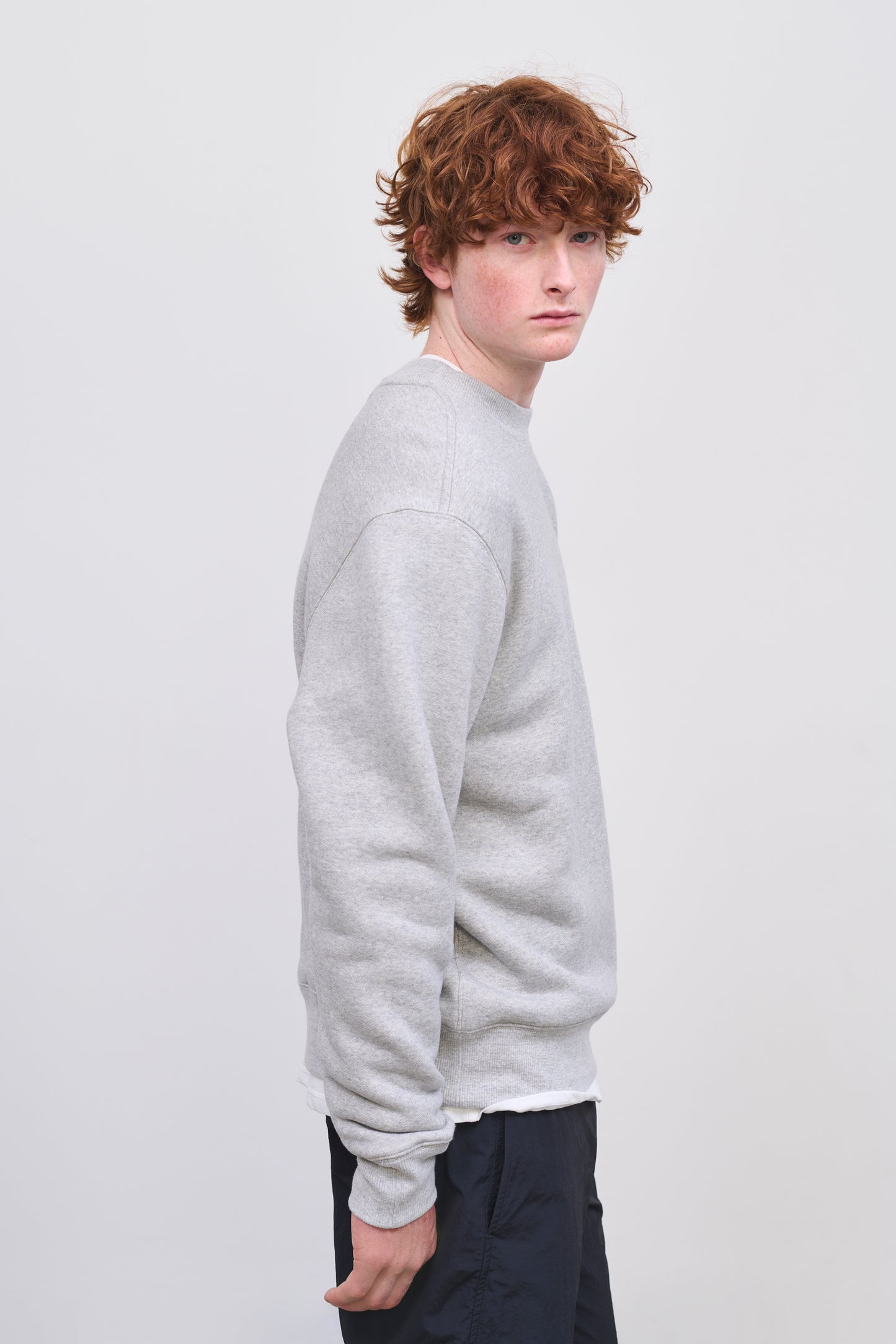 Literary Sport - Mens Paz Crewneck Sweatshirt - Heather Grey