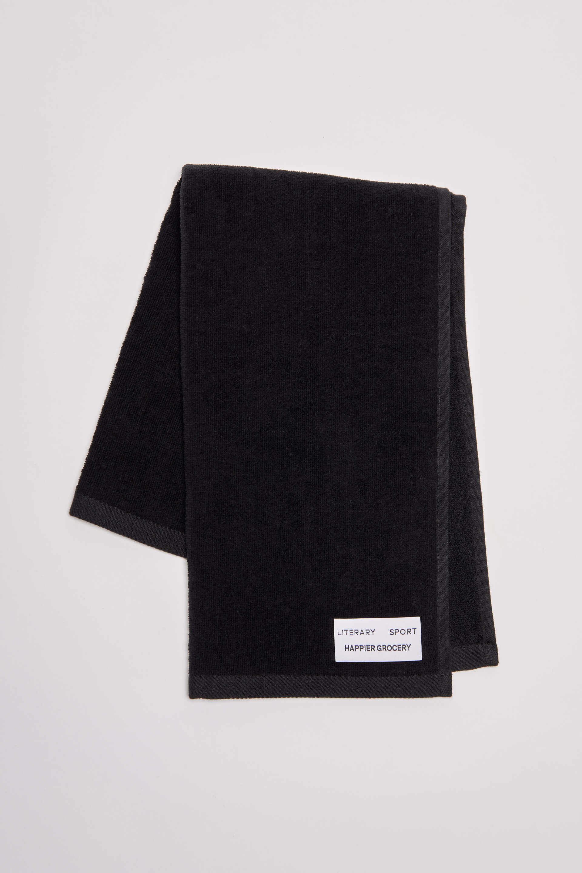 Literary Sport | Literary Sport x Happier Grocery Run Towel - Black