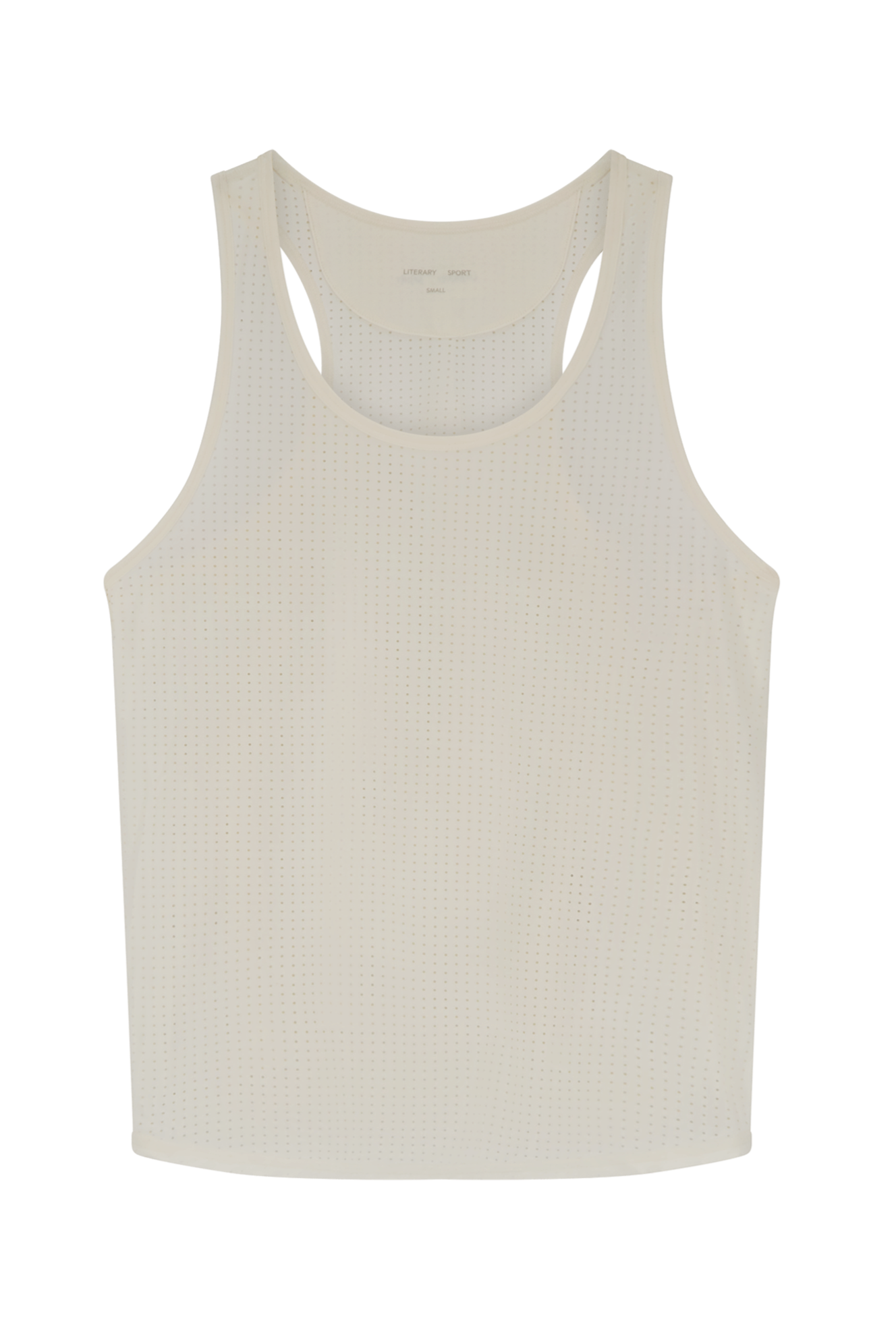 Literary Sport | Leni Womens Run Tank - Bone Off White Cream