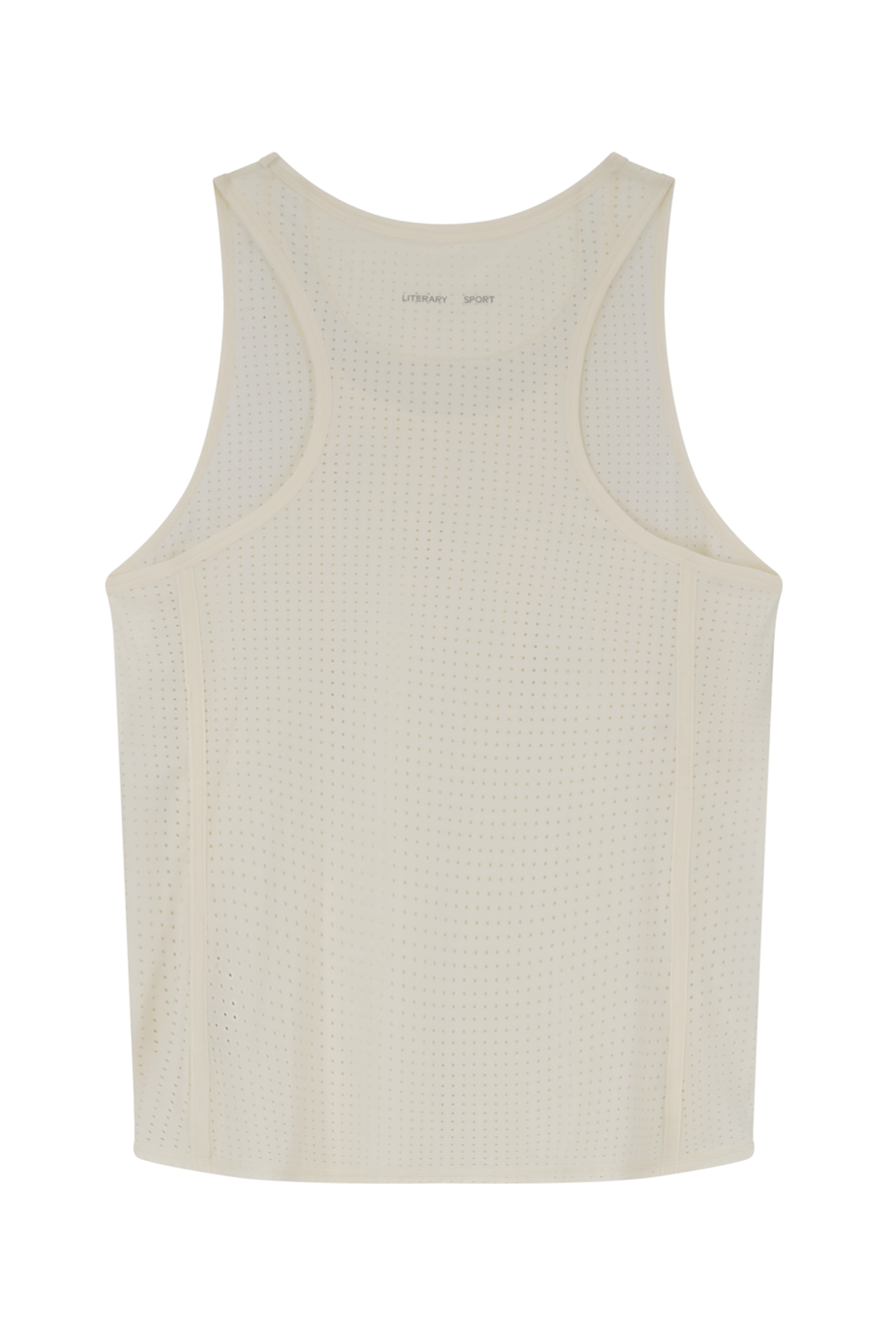 Literary Sport | Leni Womens Run Tank - Bone Off White Cream