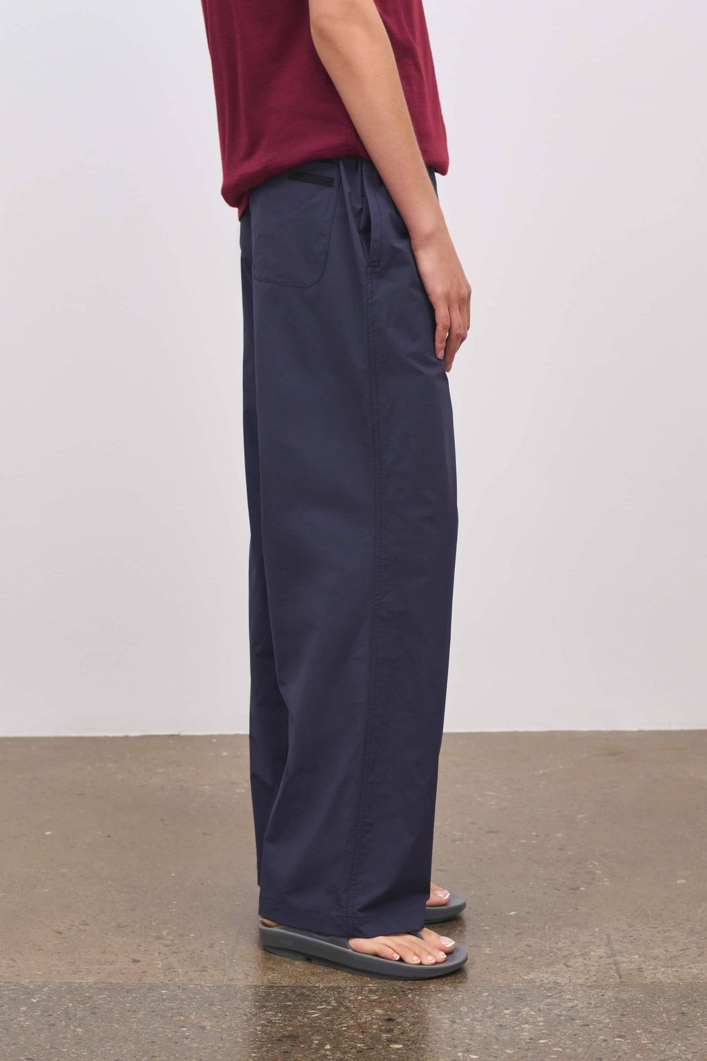 Literary Sport | Womens May Performance Pant in Washed Navy Blue