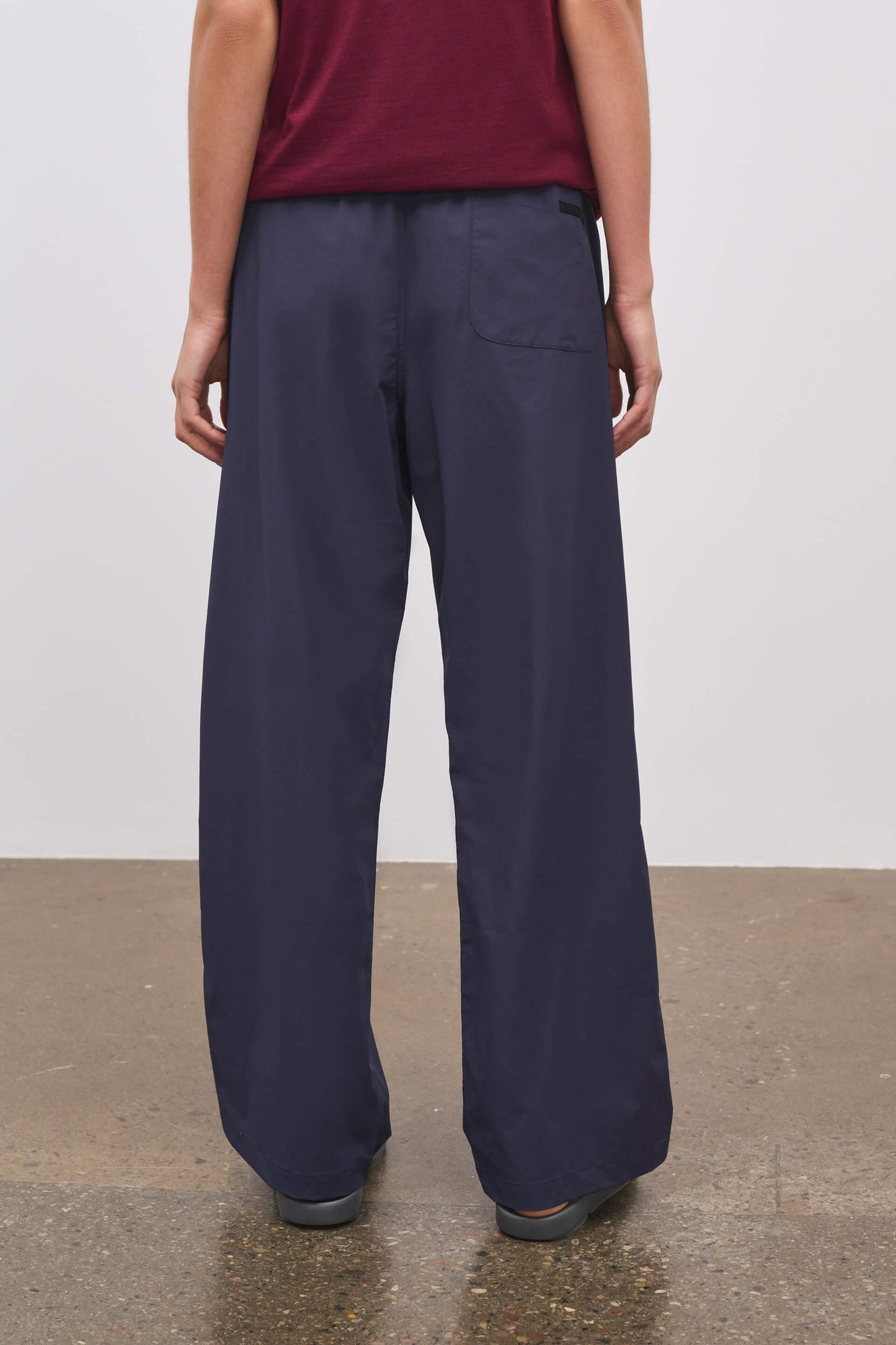 Literary Sport | Womens May Performance Pant in Washed Navy Blue