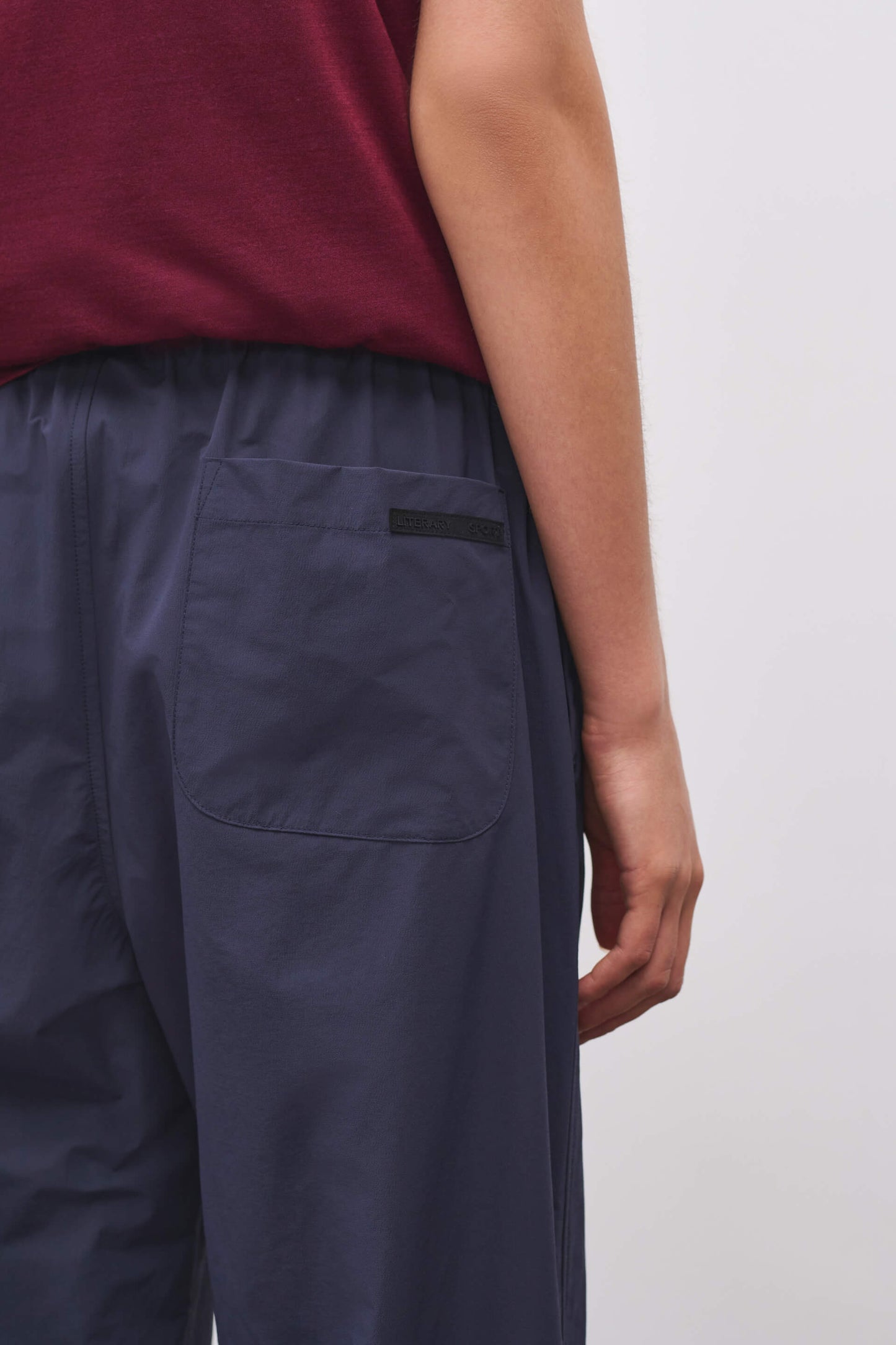 Literary Sport | Womens May Performance Pant in Washed Navy Blue
