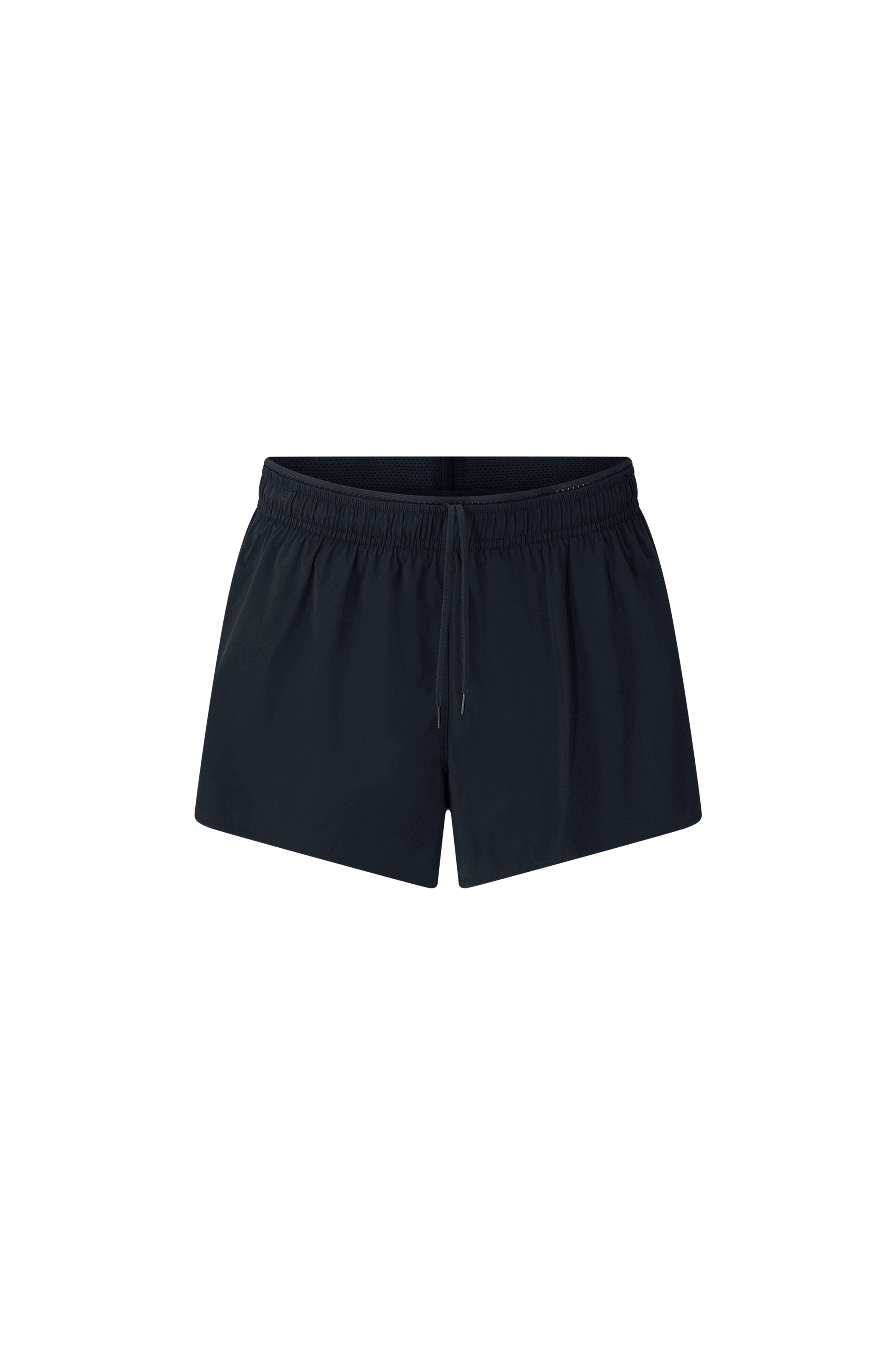 Literary Sport - Mens Morrison Run Short with Brief in Forma - Black