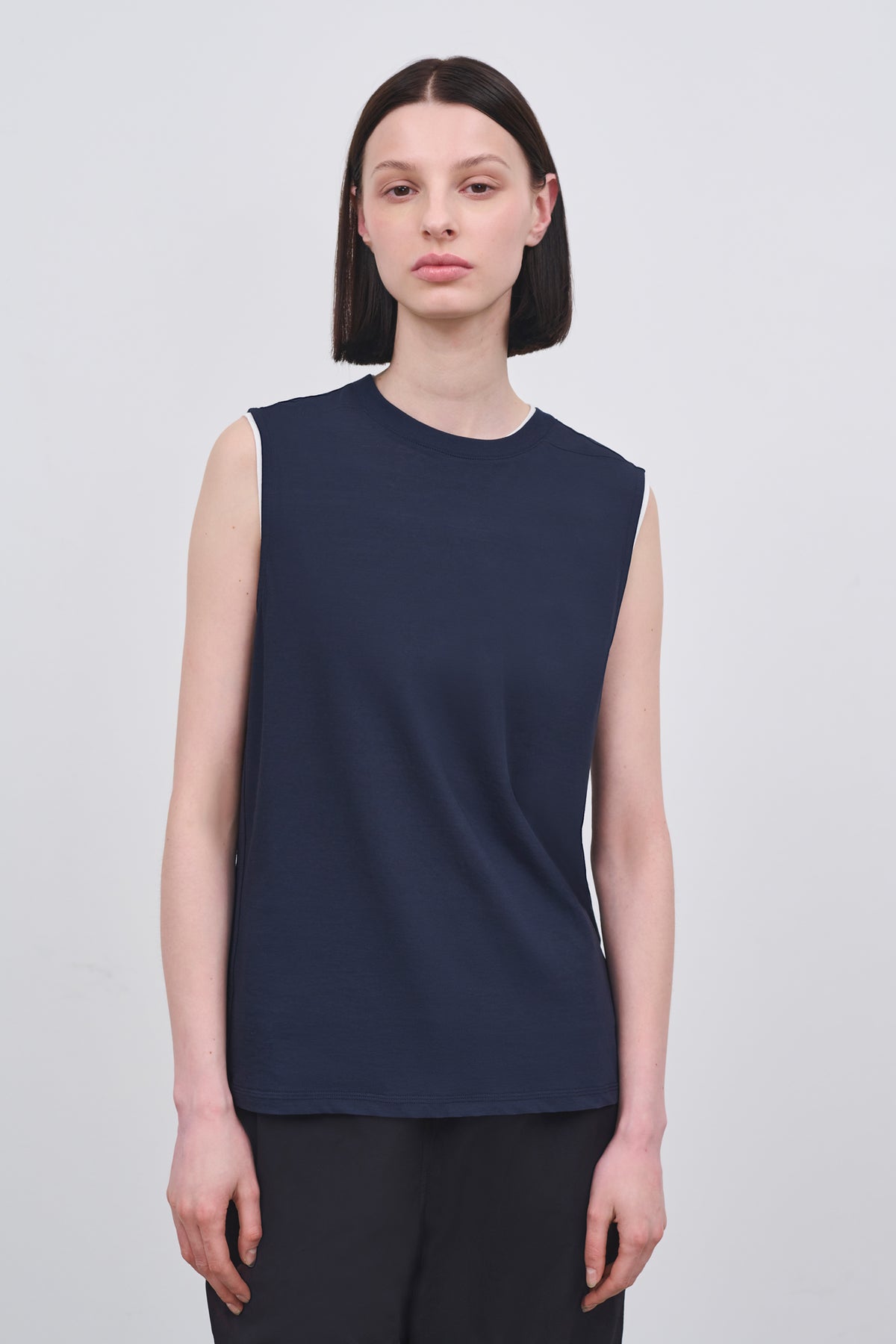 Literary Sport | Naomi Sleeveless Running T-Shirt - Night