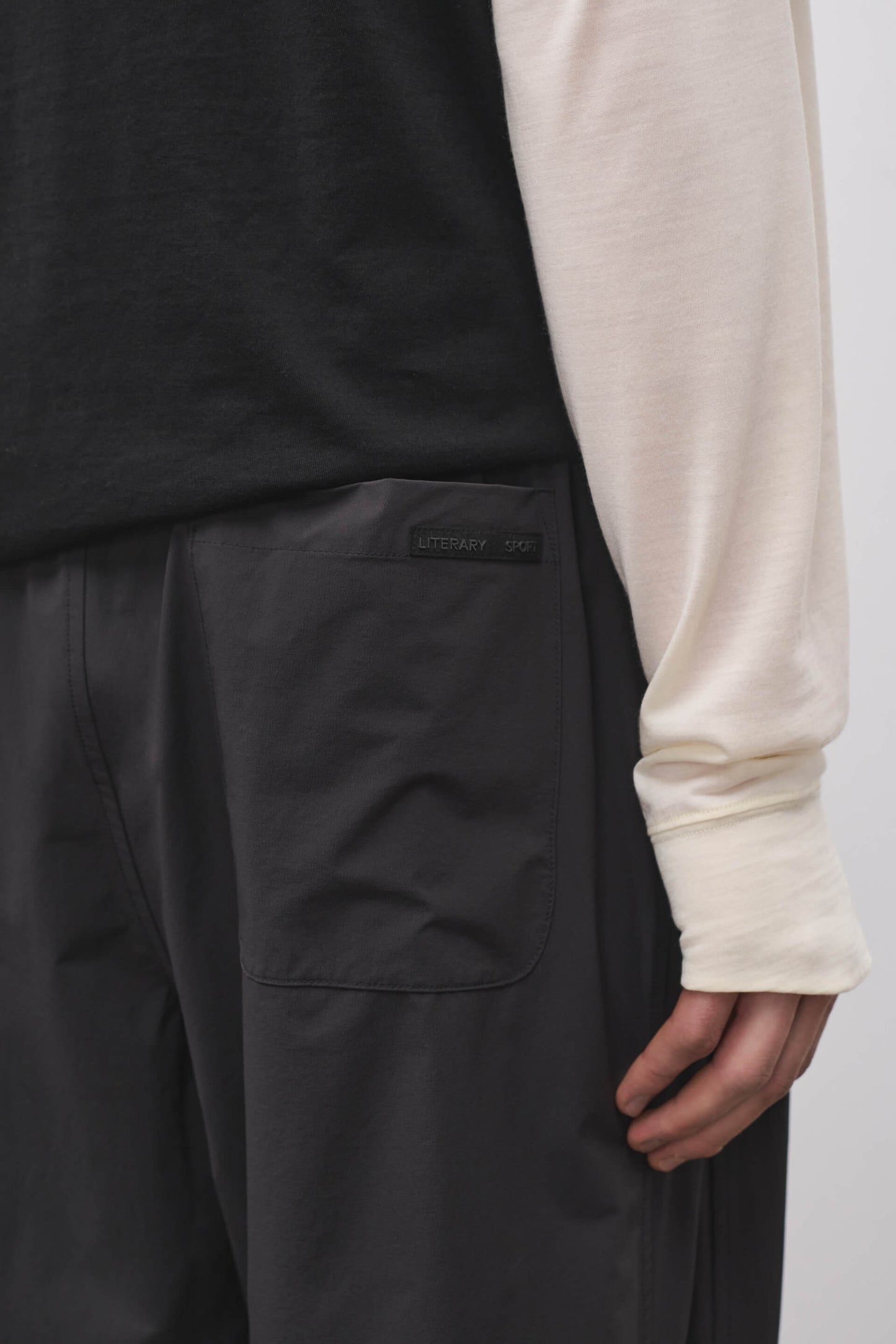 Literary Sport | Mens Nelson Performance Overpant in Black