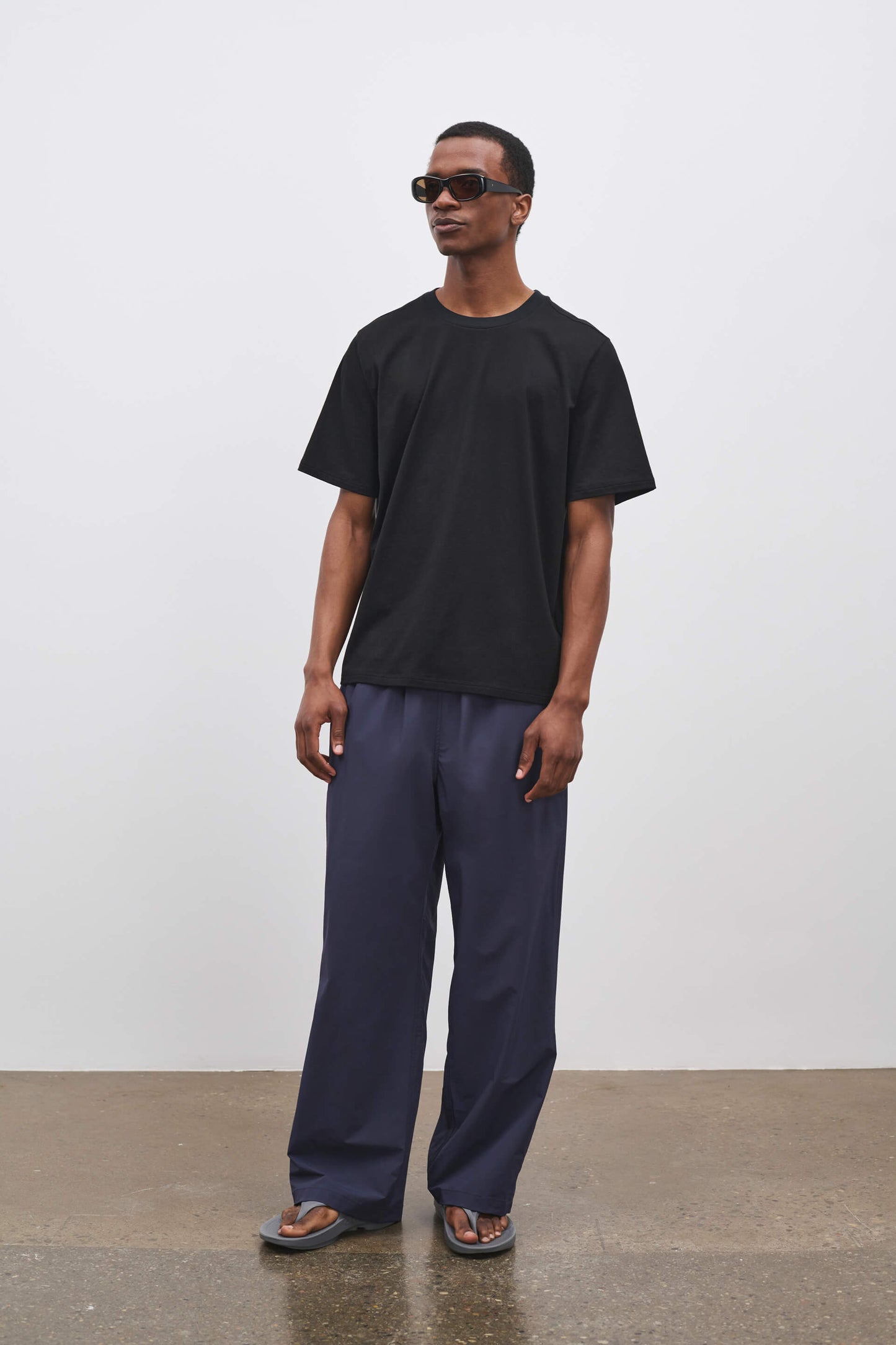 Literary Sport | Mens Nelson Performance Overpant in Washed Navy Blue