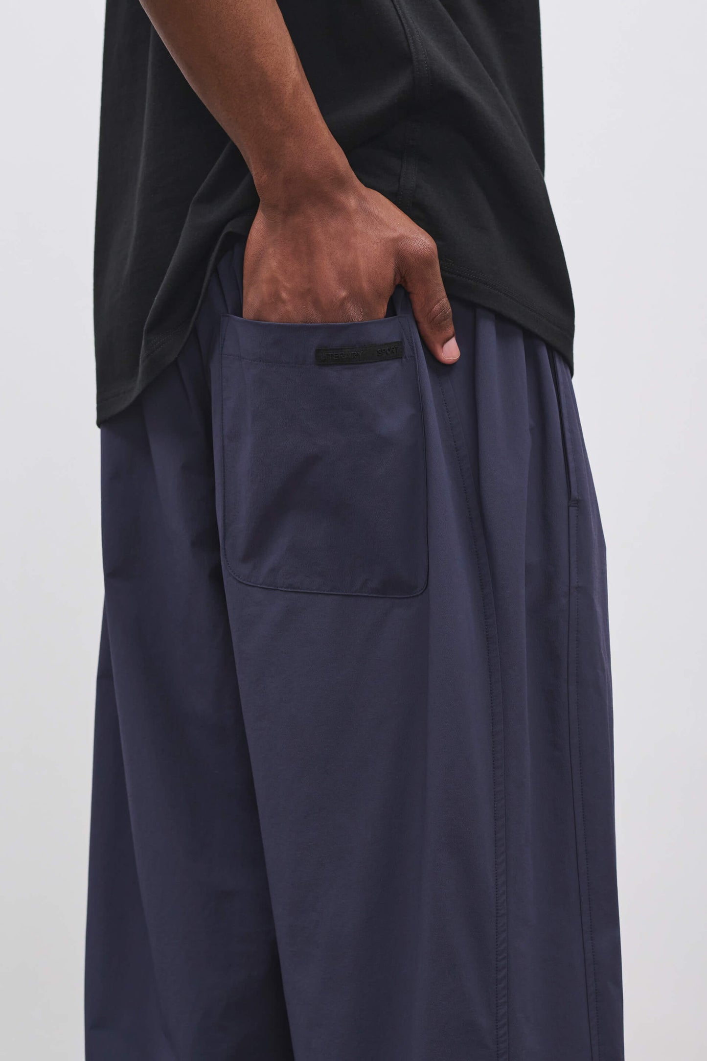 Literary Sport | Mens Nelson Performance Overpant in Washed Navy Blue