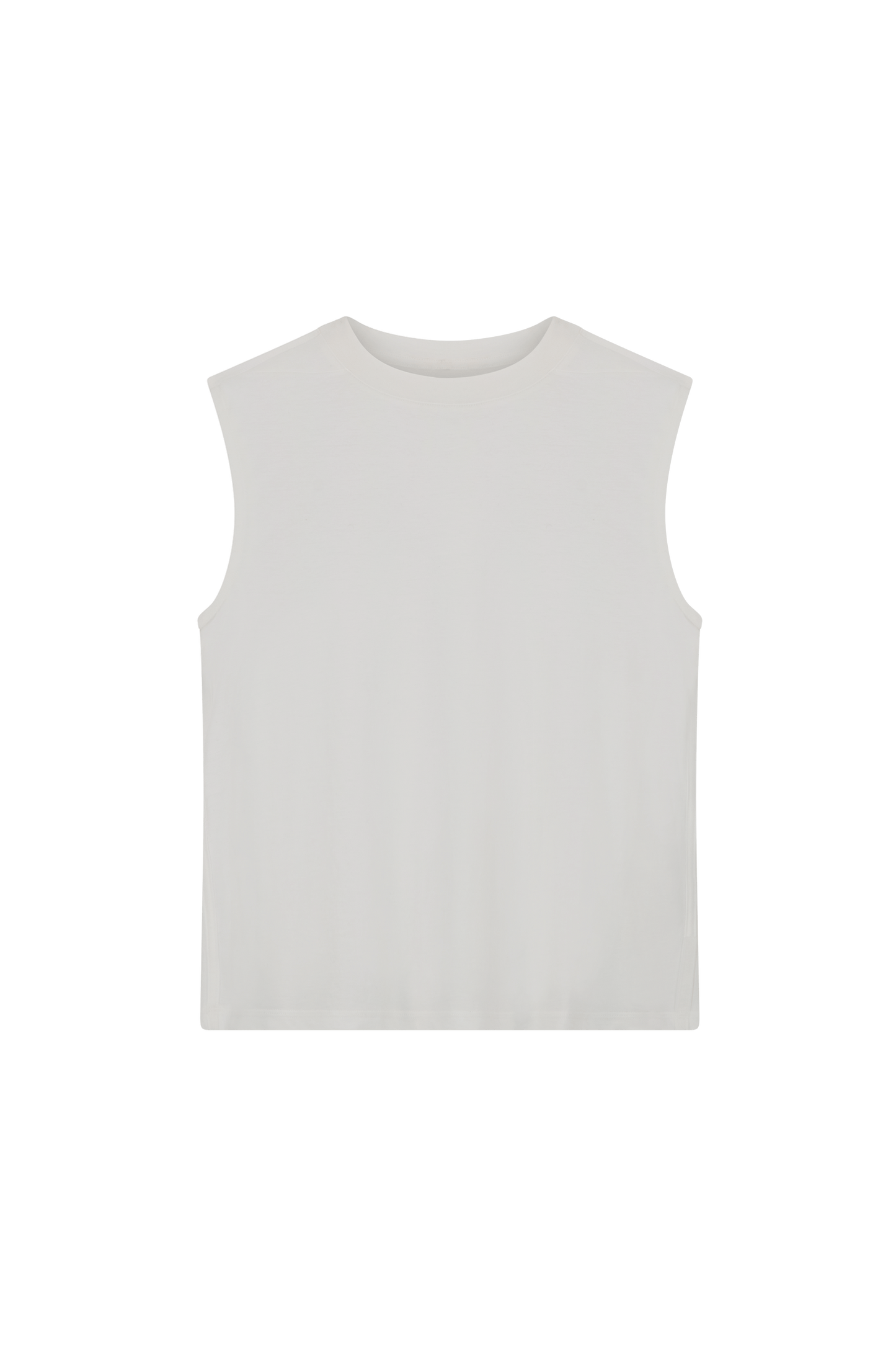 Literary Sport | Naomi Sleeveless Running T-Shirt - White 