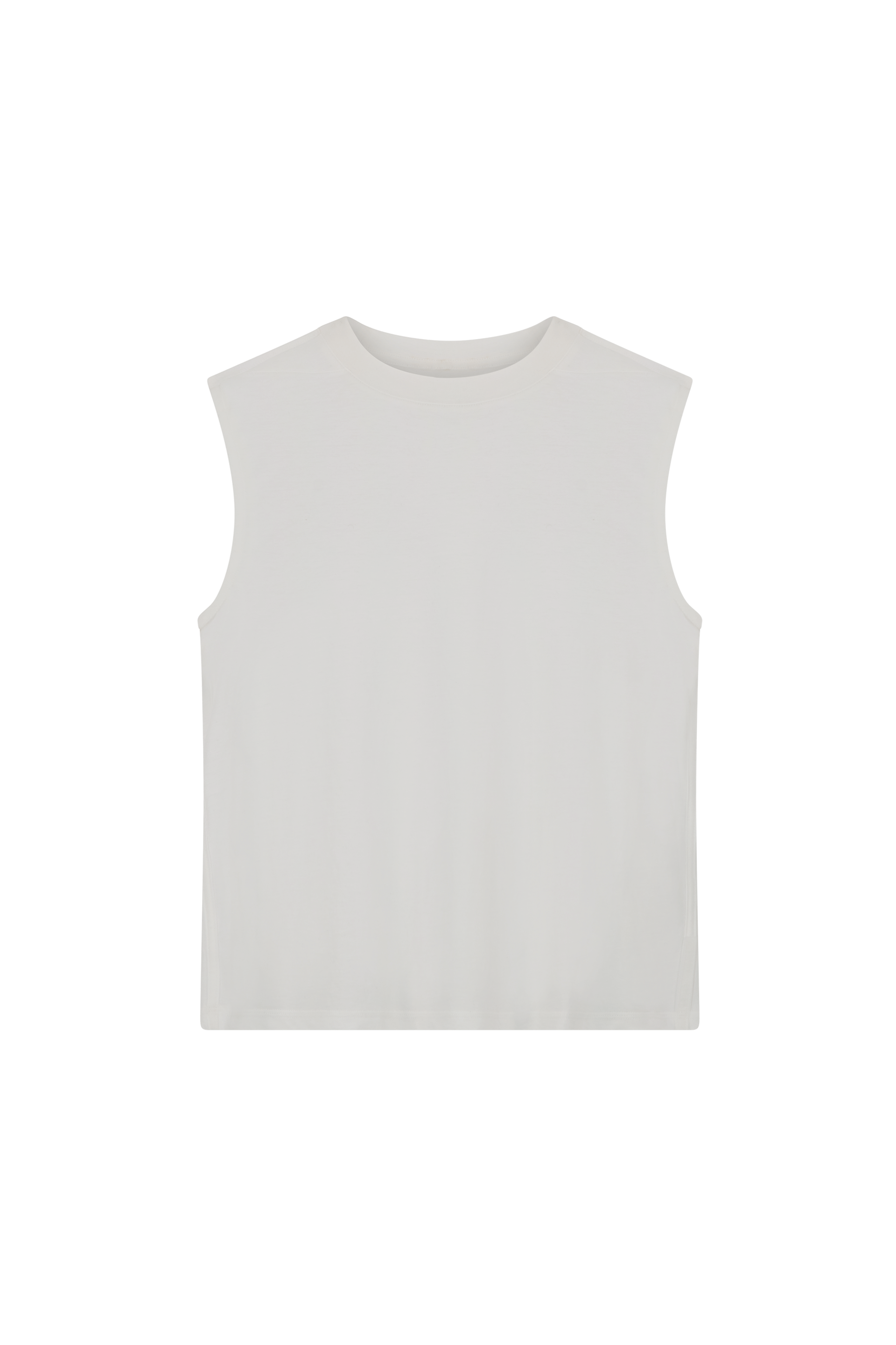 Literary Sport | Naomi Sleeveless Running T-Shirt - White 