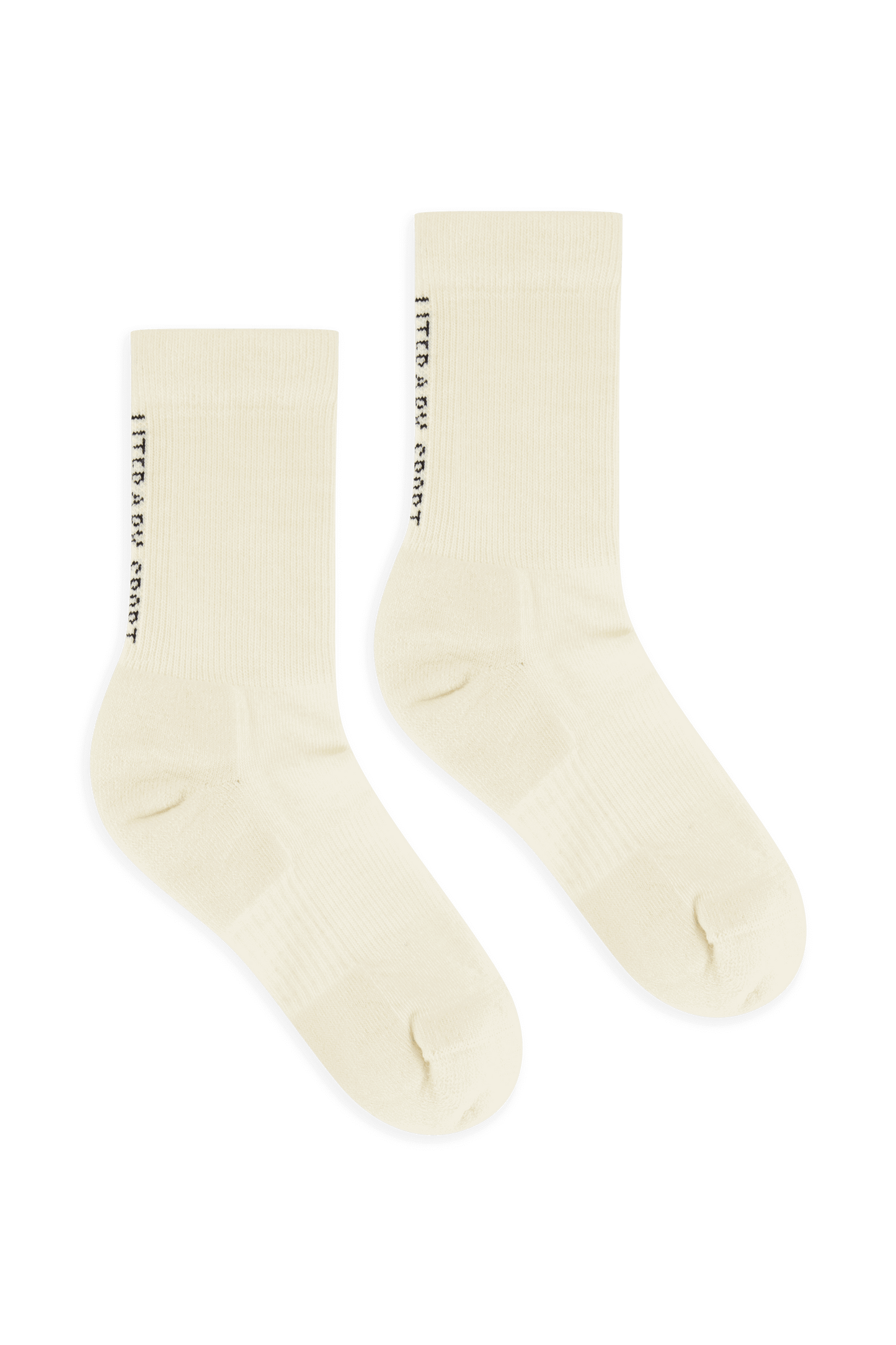 Literary Sport | Unisex Locke Crew Socks in White