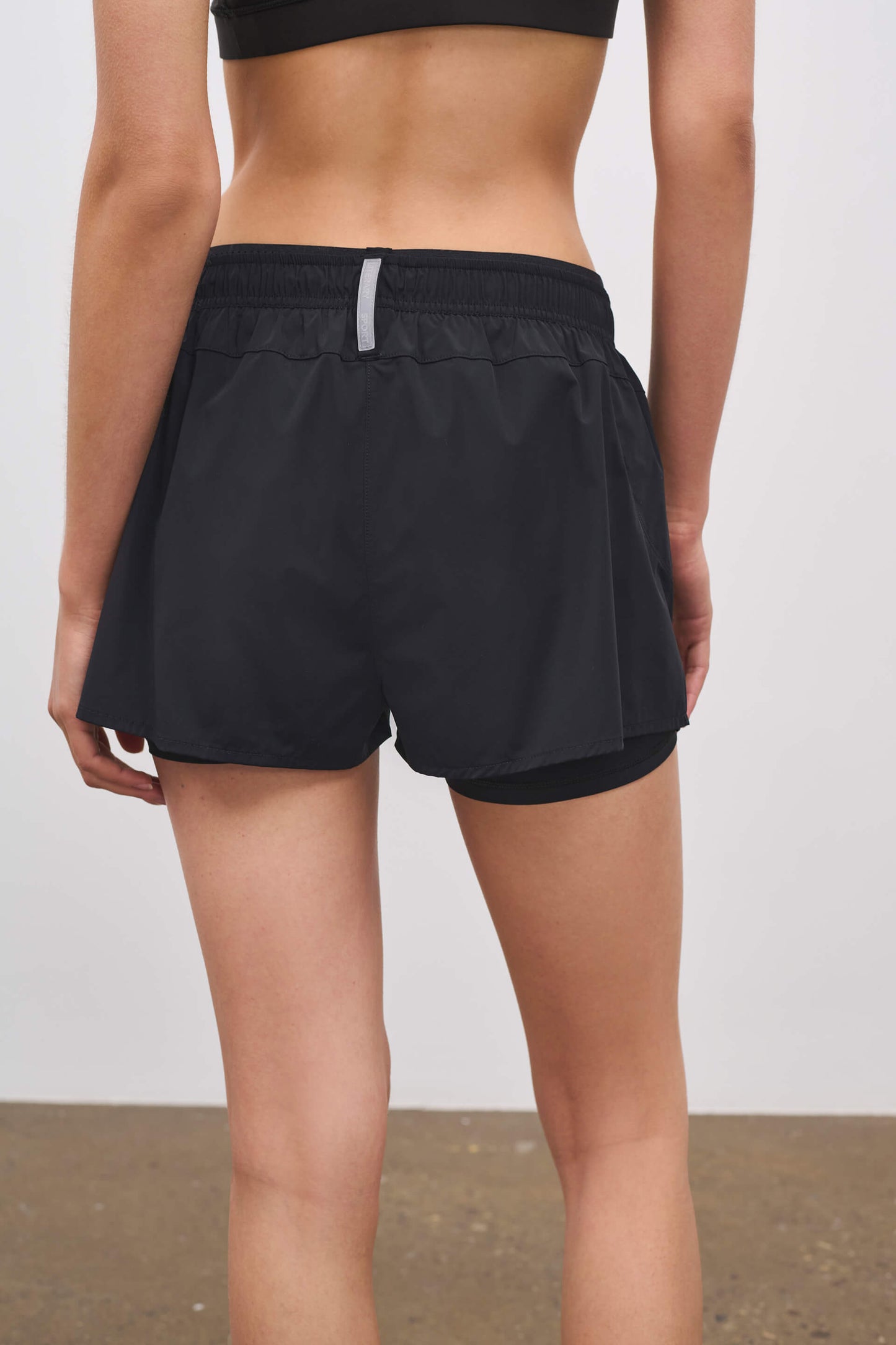 Literary Sport | Womens Joni Run Short in Forma in Black
