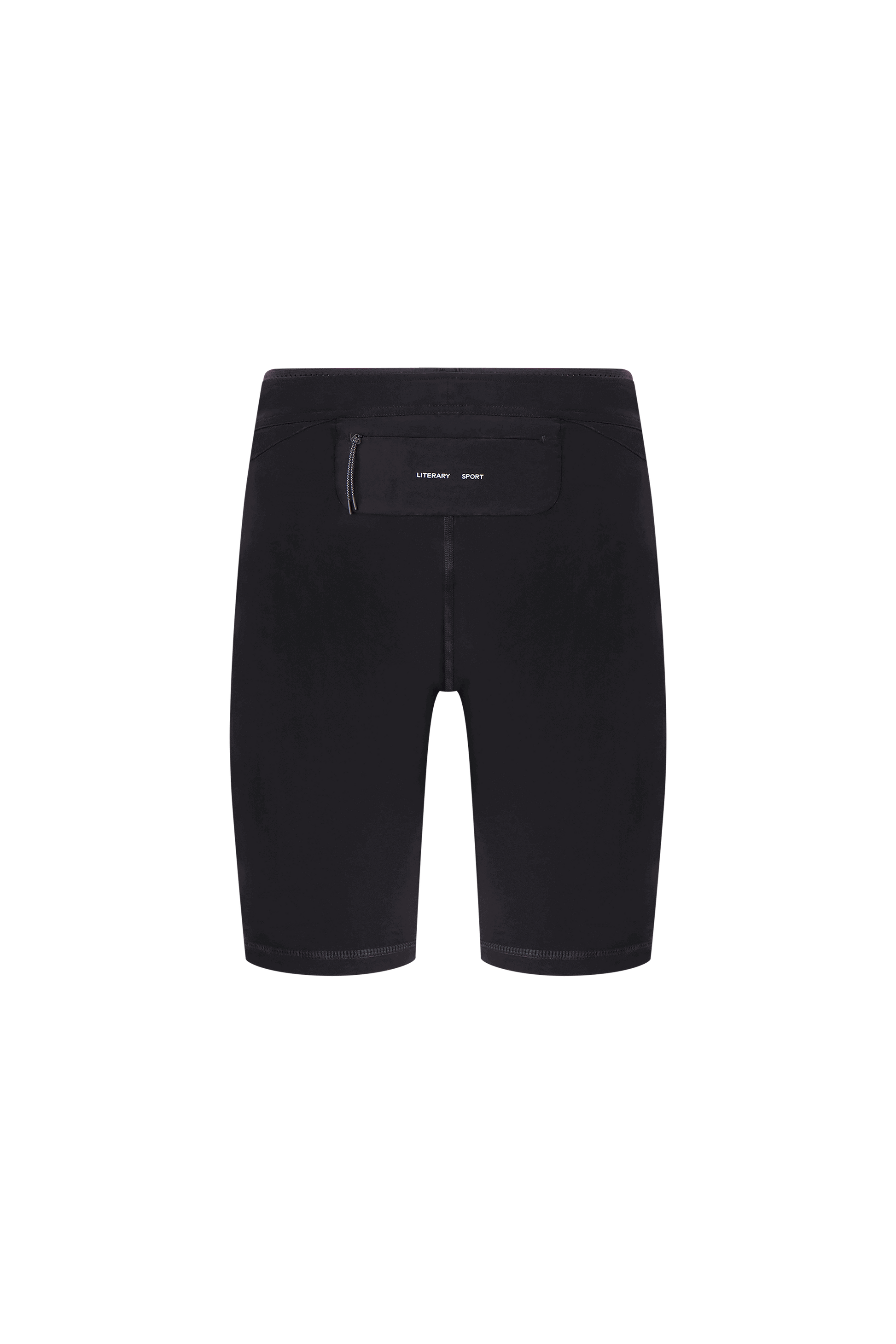 Literary Sport - Mens Pablo Run Short Tight in Cordura - Black