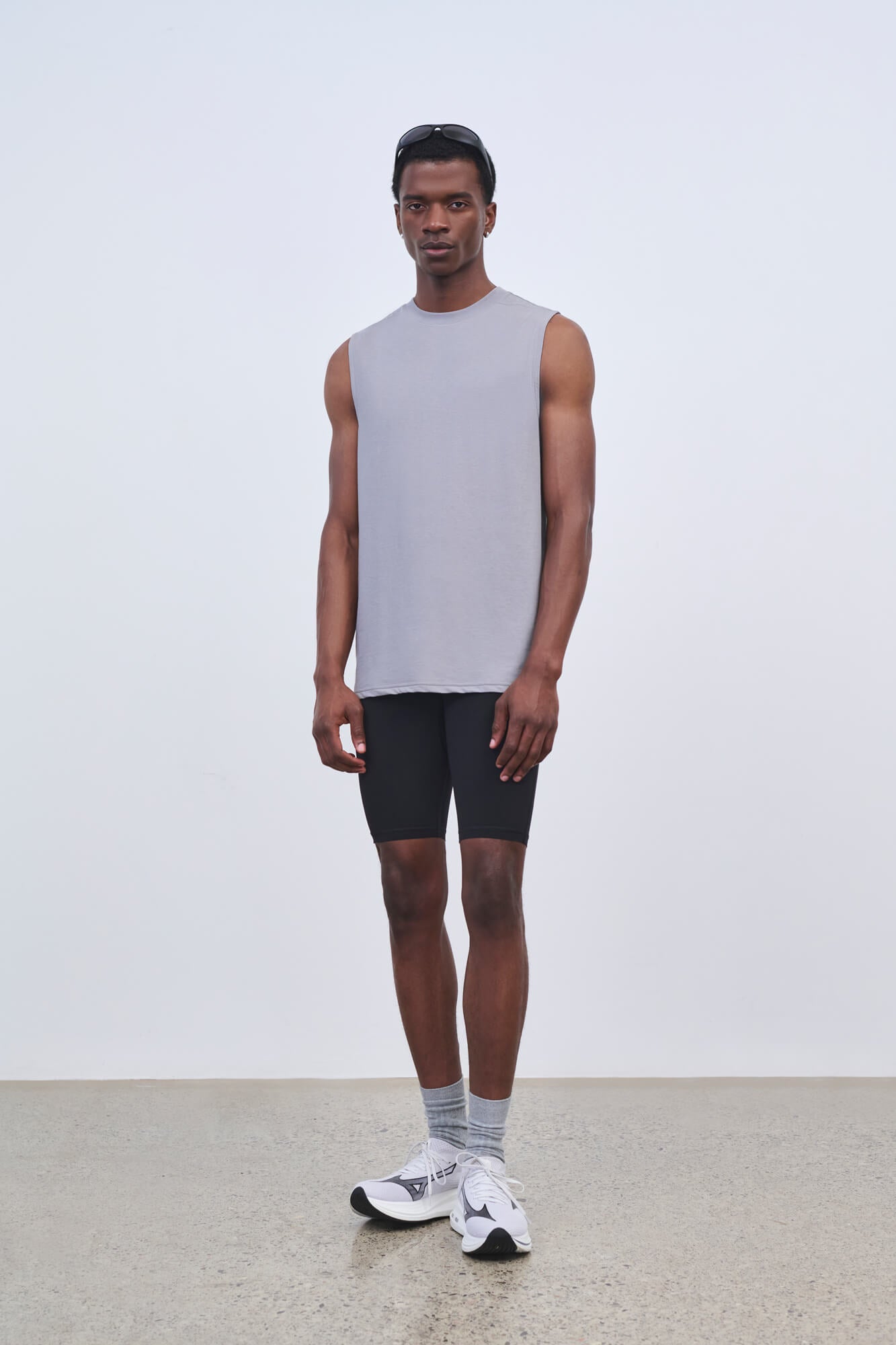 Literary Sport - Mens Pablo Run Short Tight in Cordura - Black