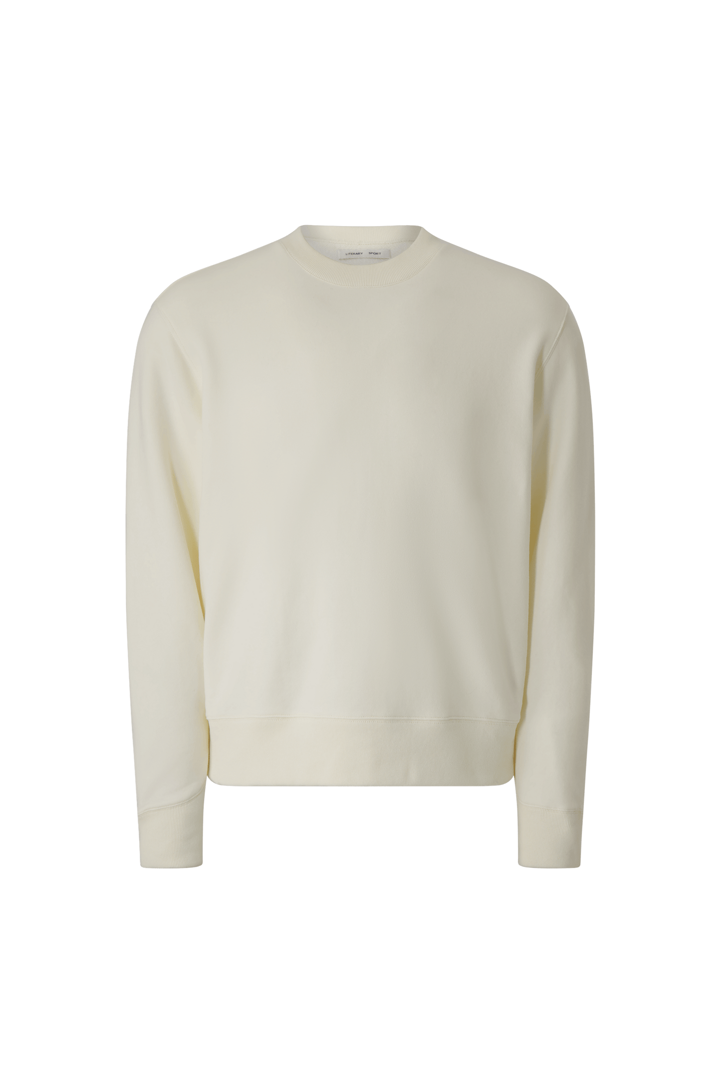 Literary Sport - Mens Paz Crewneck Sweatshirt - Natural White