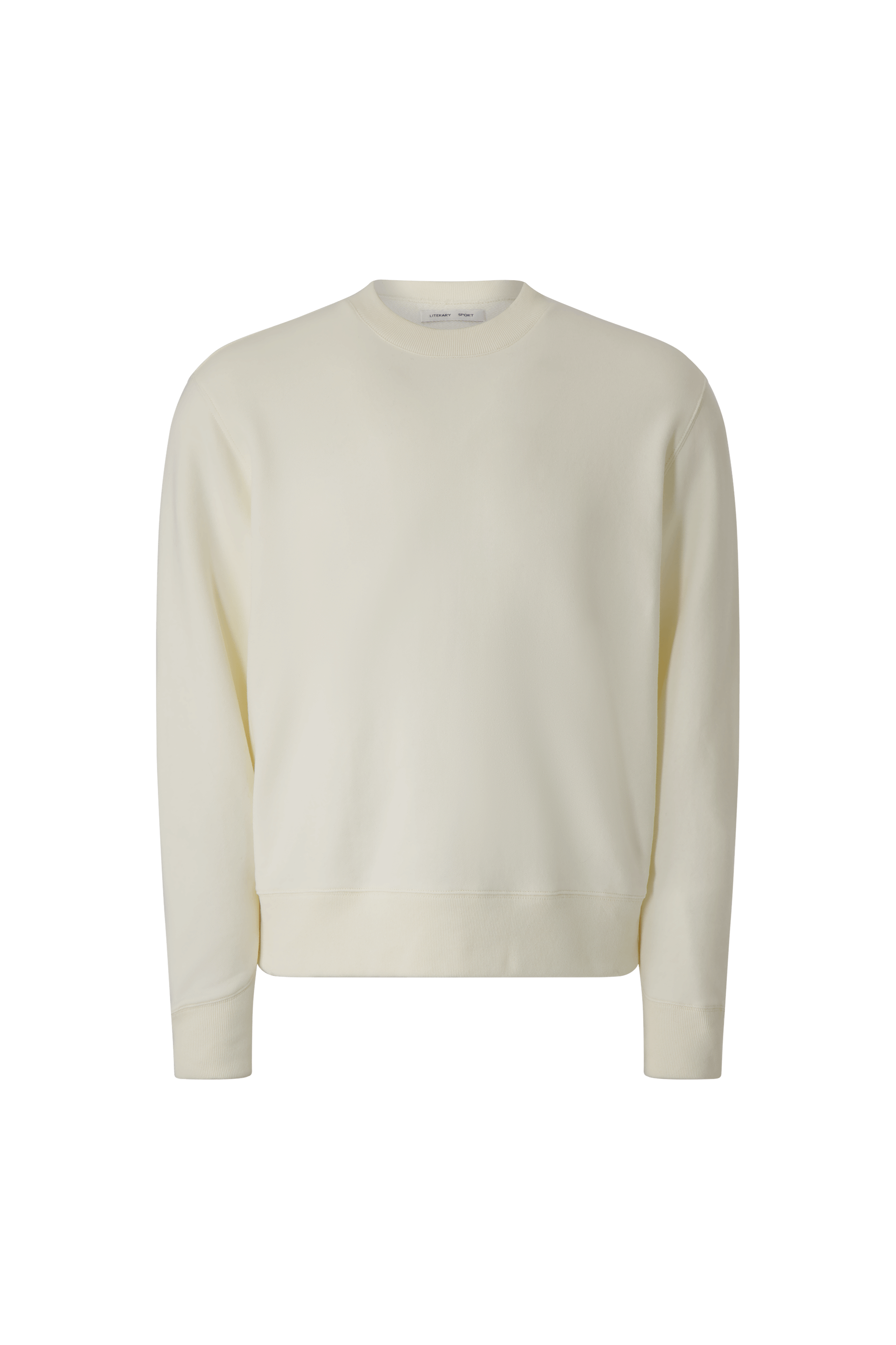 Literary Sport - Mens Paz Crewneck Sweatshirt - Natural White