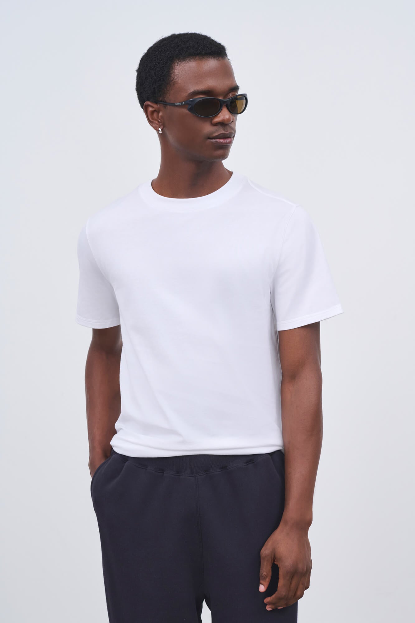 Literary Sport - Mens Roy Lifestyle T-Shirt - White