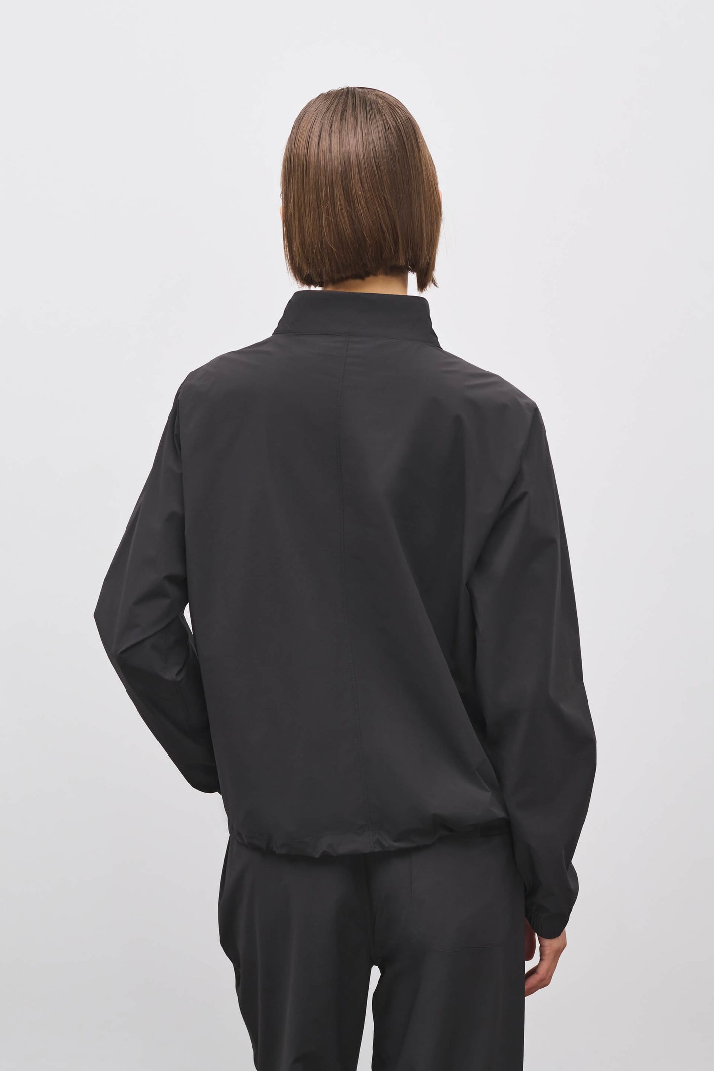 Literary Sport | Womens Virginia Half Zip Performance Jacket in Black