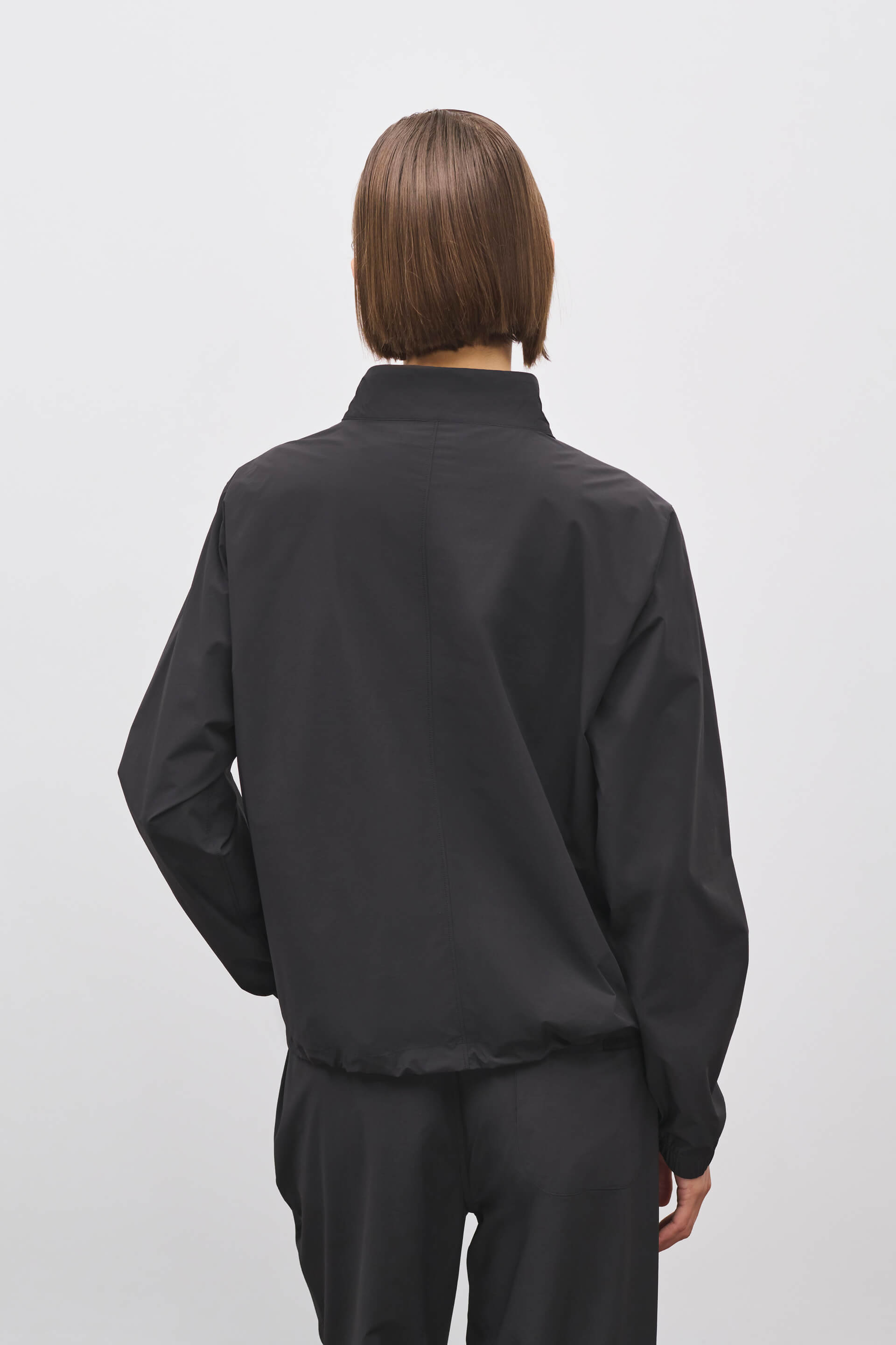 Literary Sport | Womens Virginia Half Zip Performance Jacket in Black