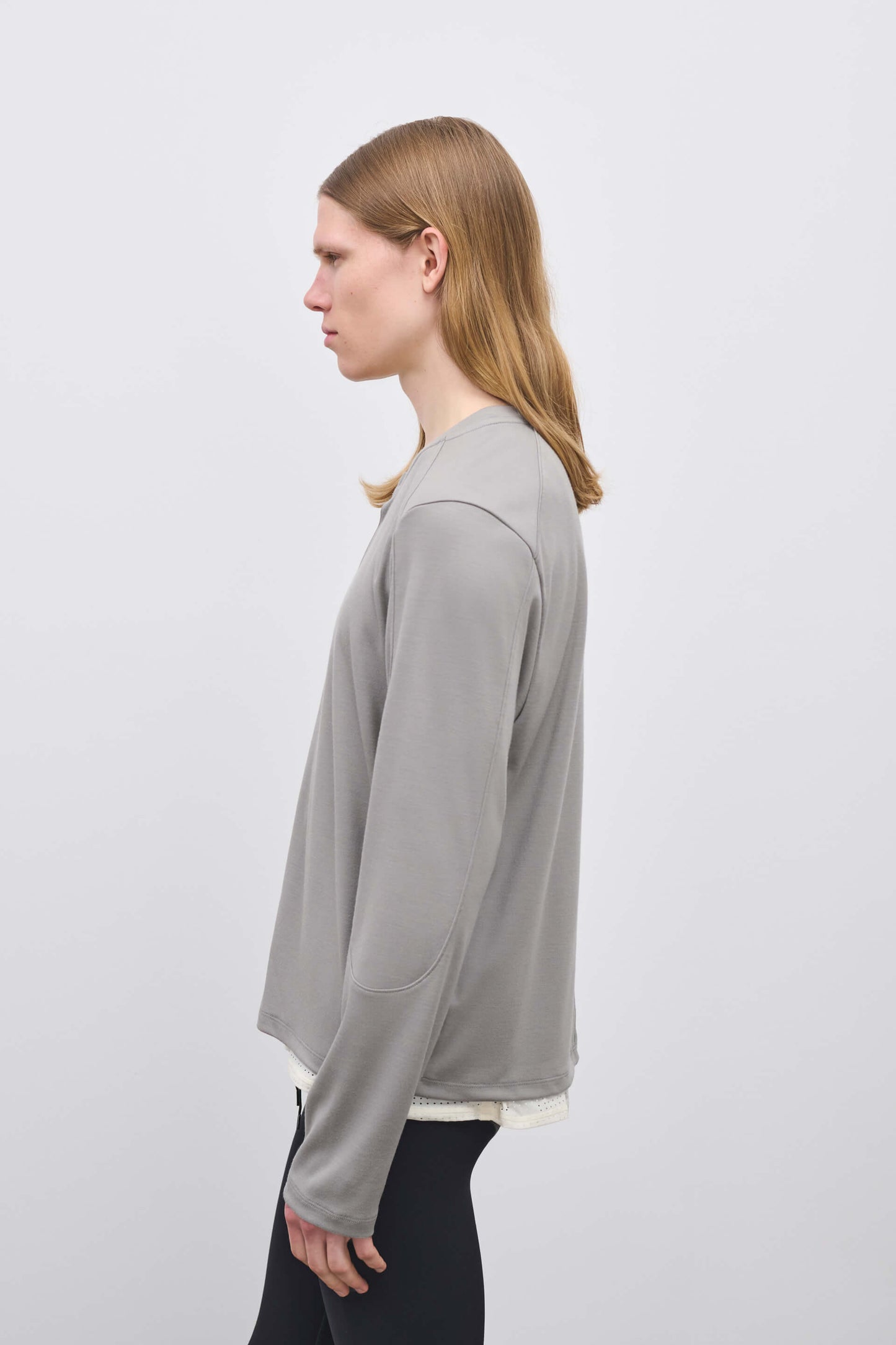 Literary Sport | Mens Walker Performance Cardigan in Grey