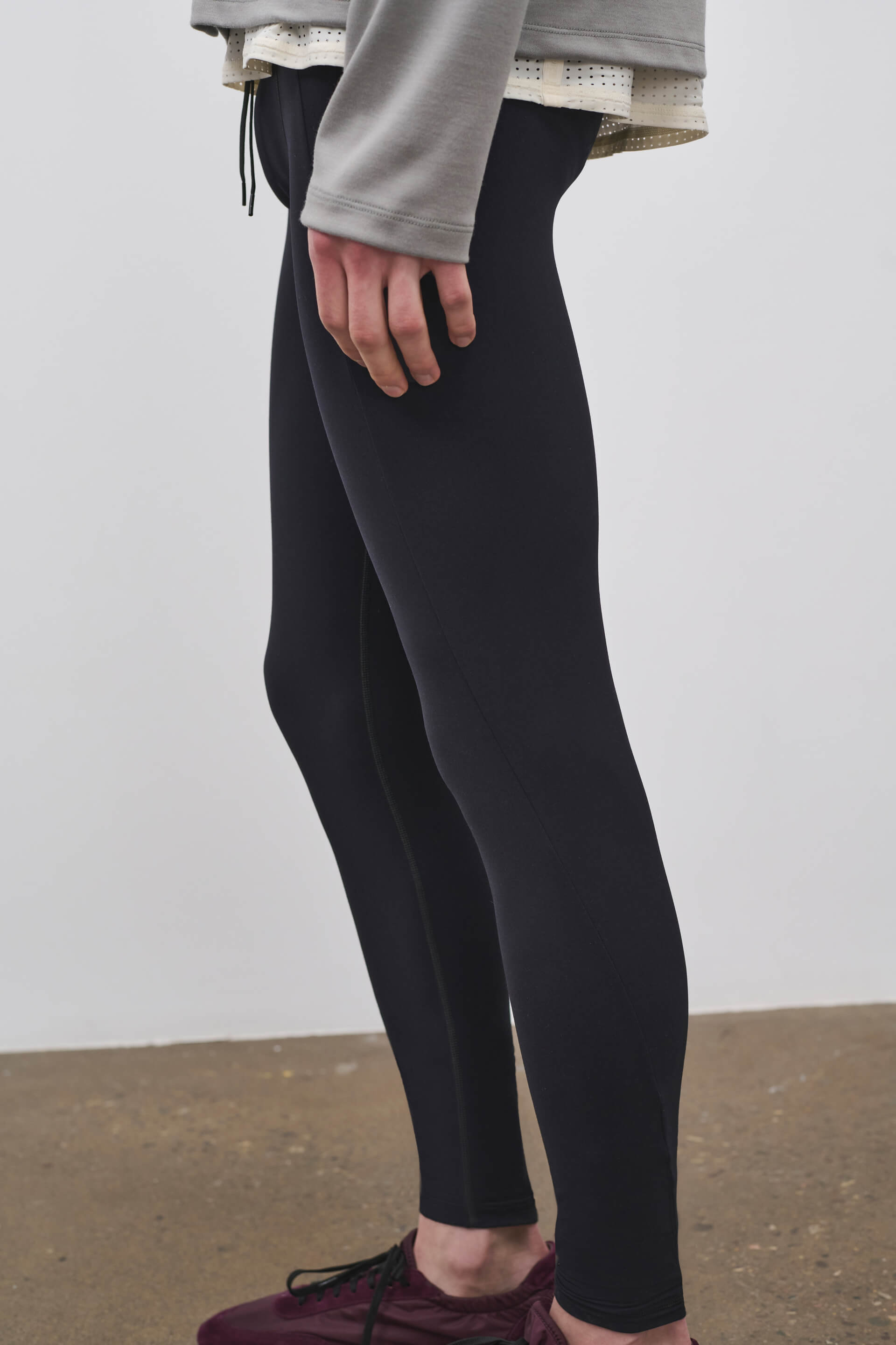 Literary Sport | Mens Mare Insulated Running Tight in Black