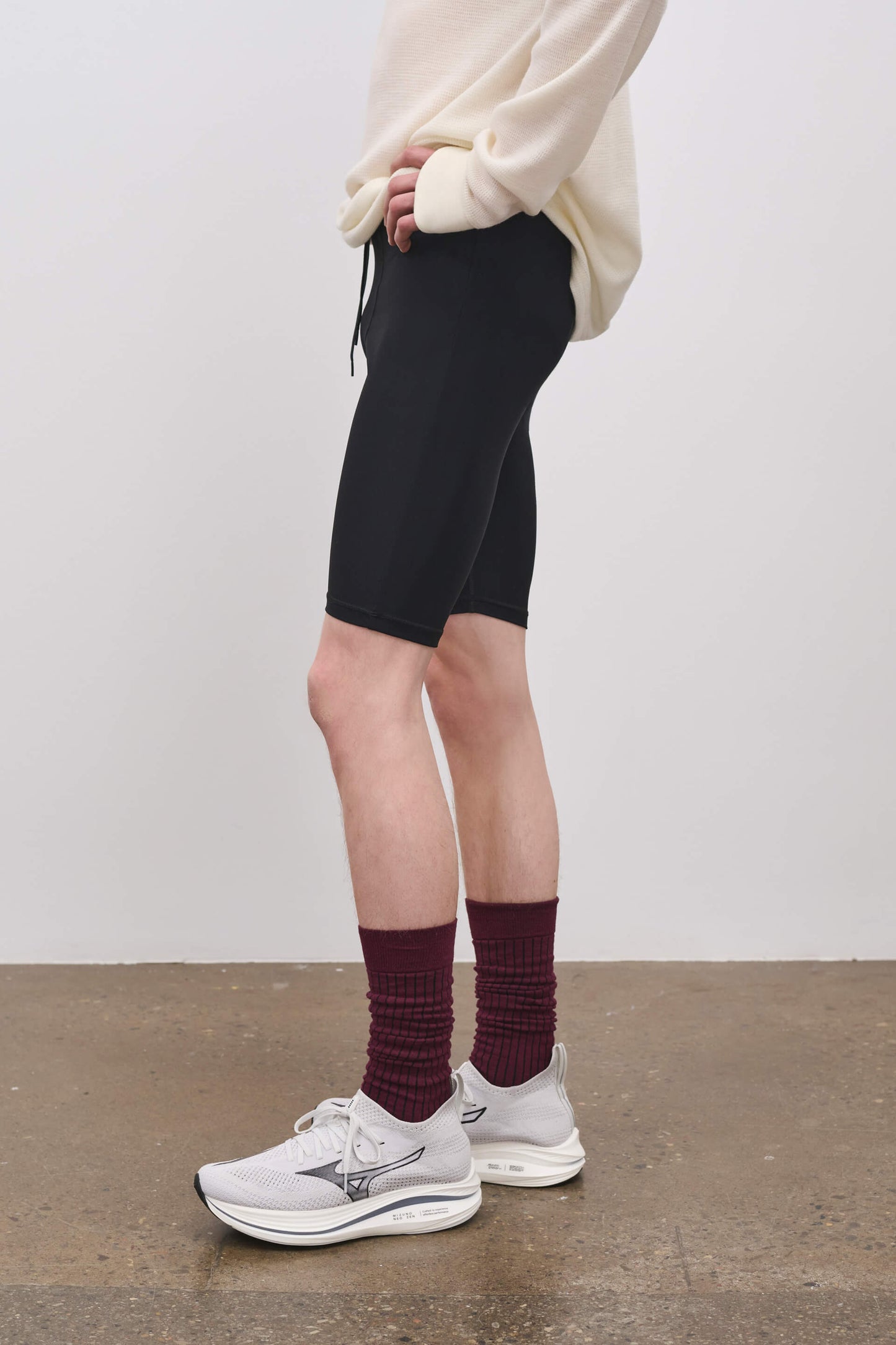 Literary Sport | Mens Pablo Short Run Tight in Black