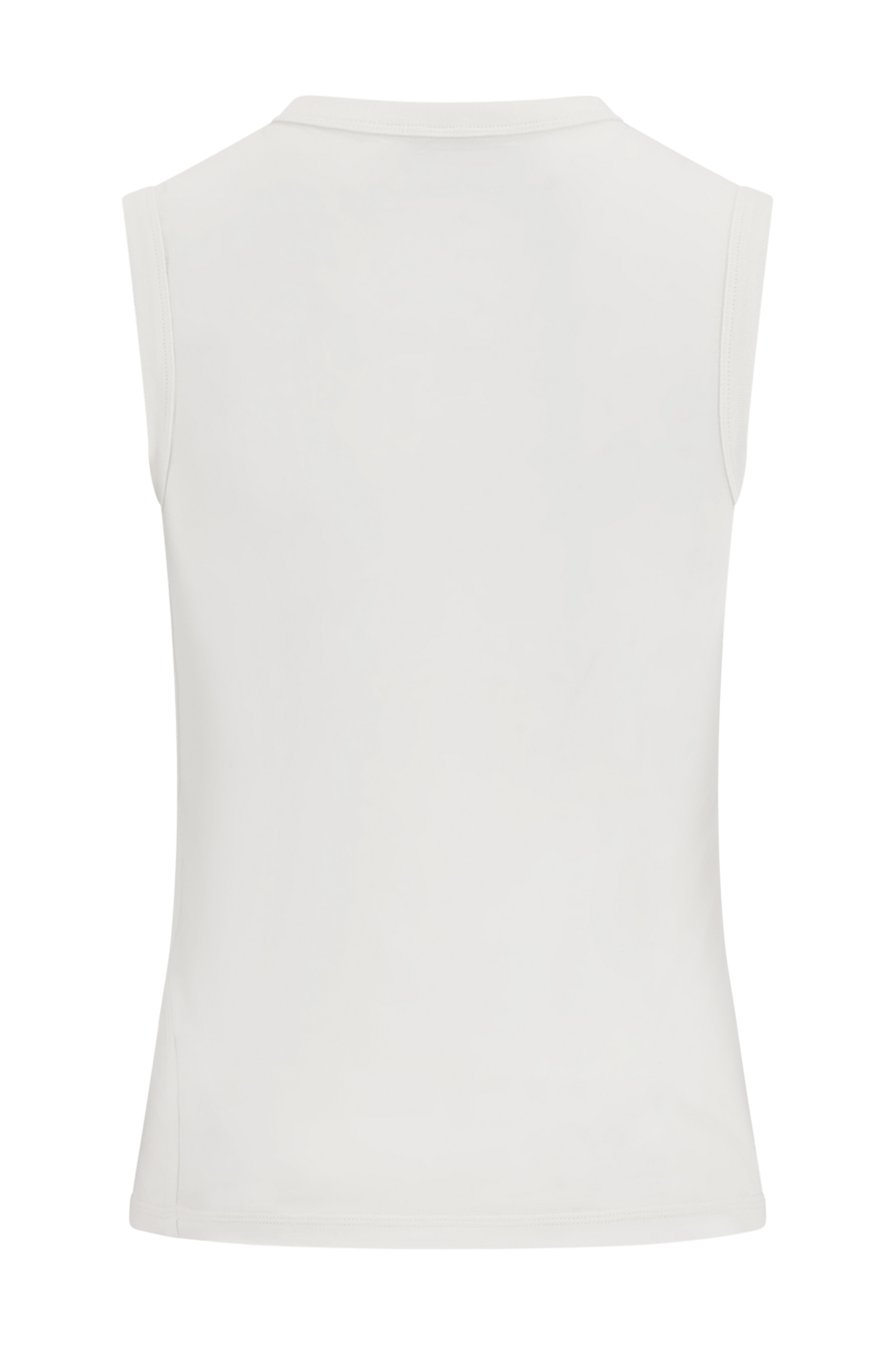 Literary Sport | Joan Womens Twist Fitted Tank Top - White