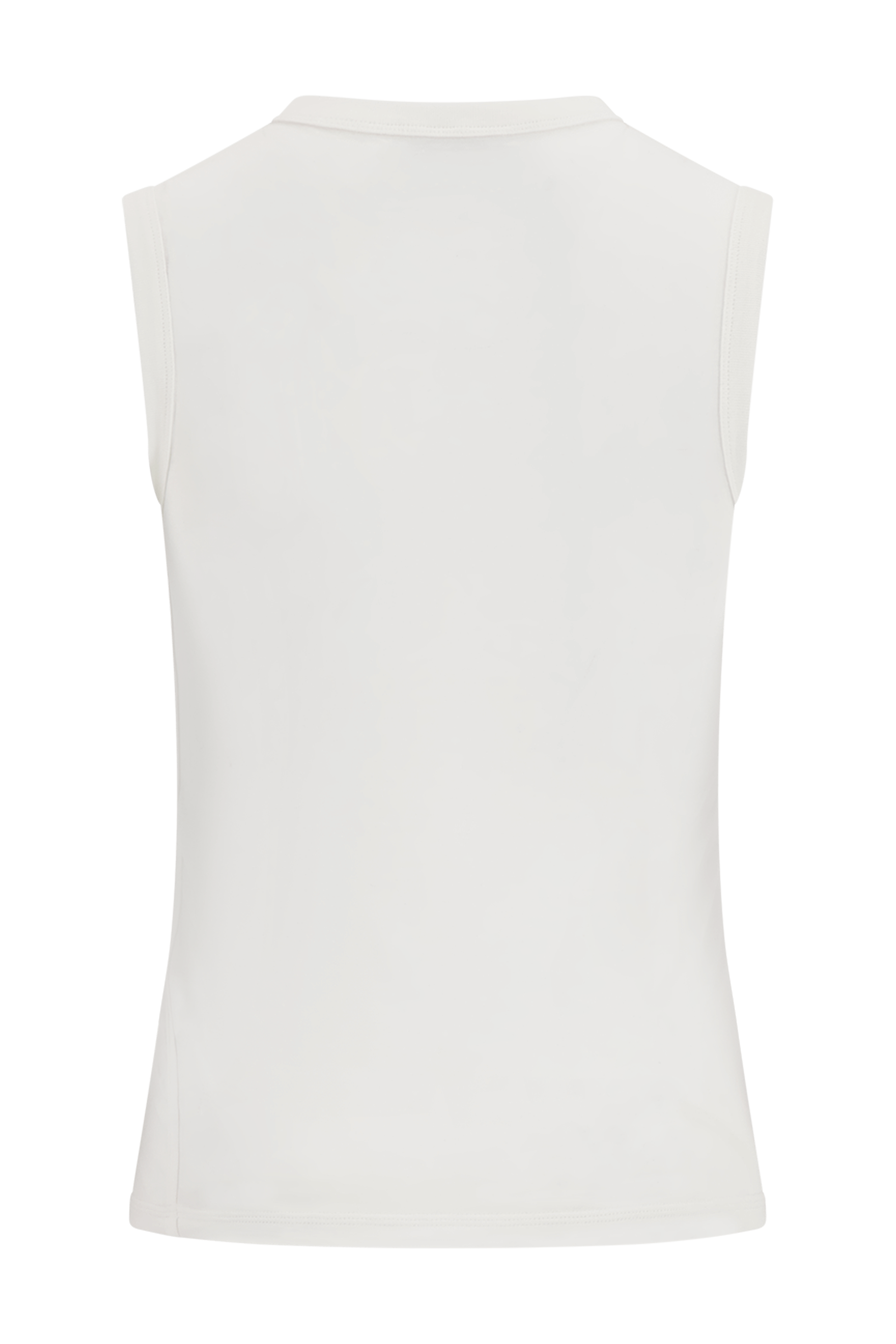 Literary Sport | Joan Womens Twist Fitted Tank Top - White