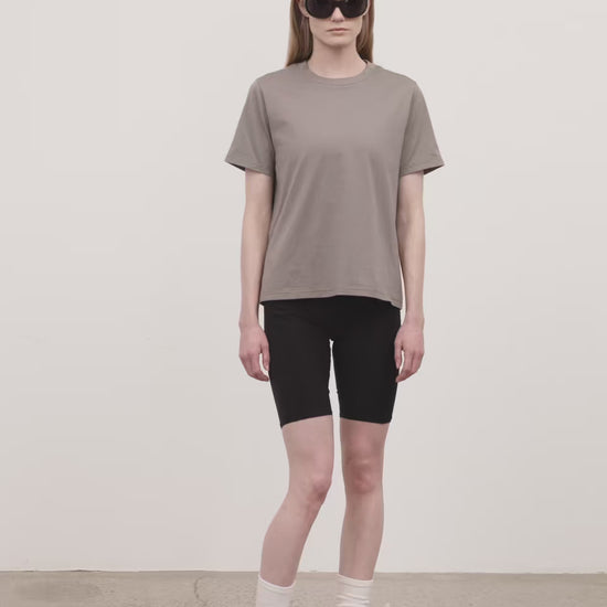 Literary Sport - Bishop Womens T-Shirt - Stone Grey