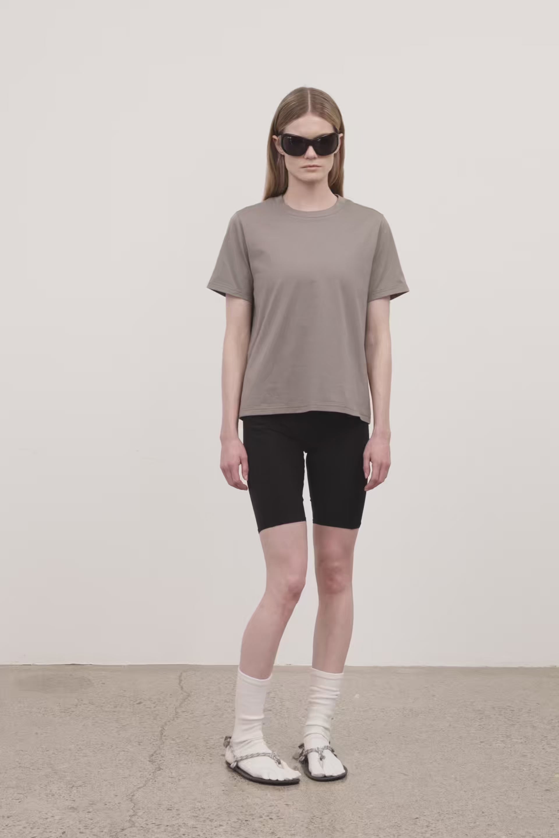 Literary Sport - Bishop Womens T-Shirt - Stone Grey