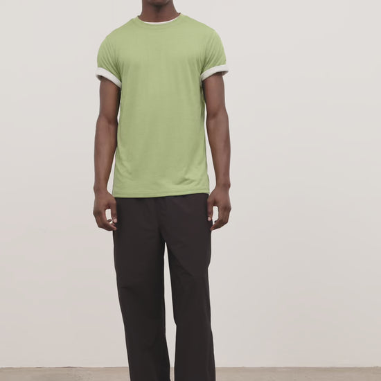 Literary Sport | James Mens Running T-Shirt - Verdant Green