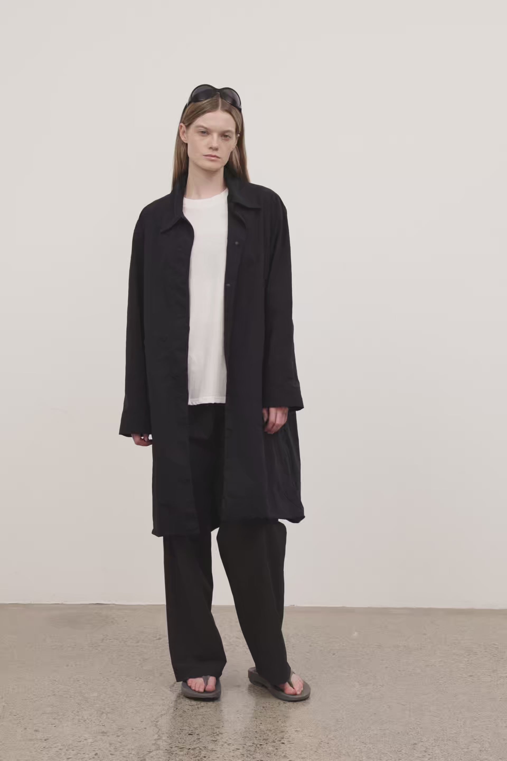 Literary Sport - Womens Iris Car Coat in Navy