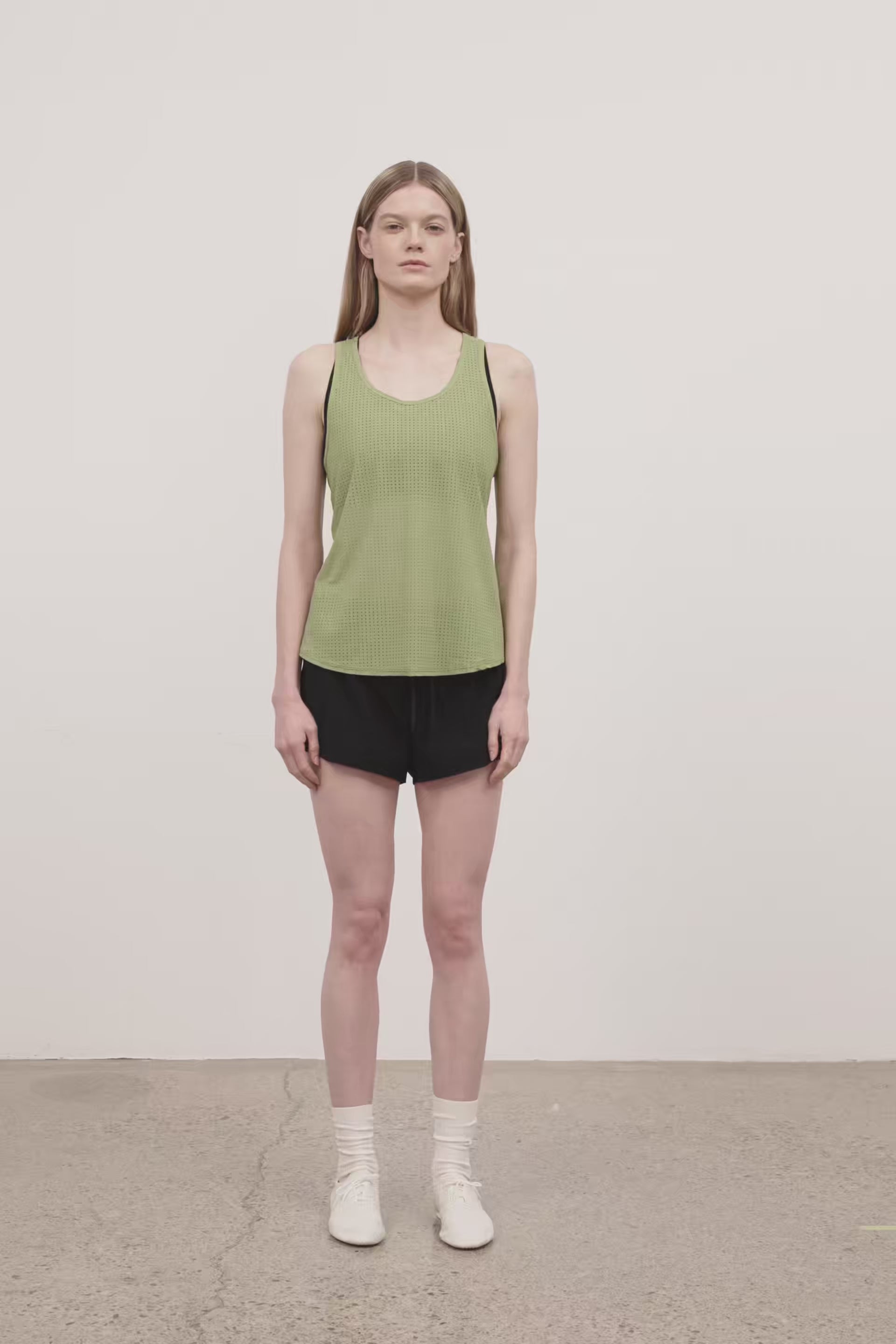 Literary Sport | Leni Womens Run Tank - Verdant Green