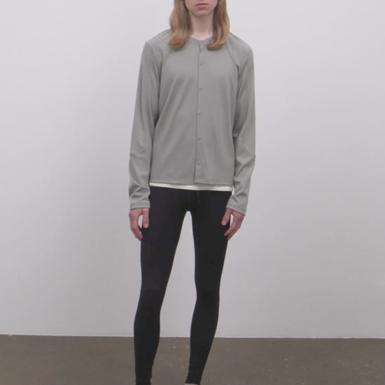 Literary Sport | Mens Walker Performance Cardigan in Grey
