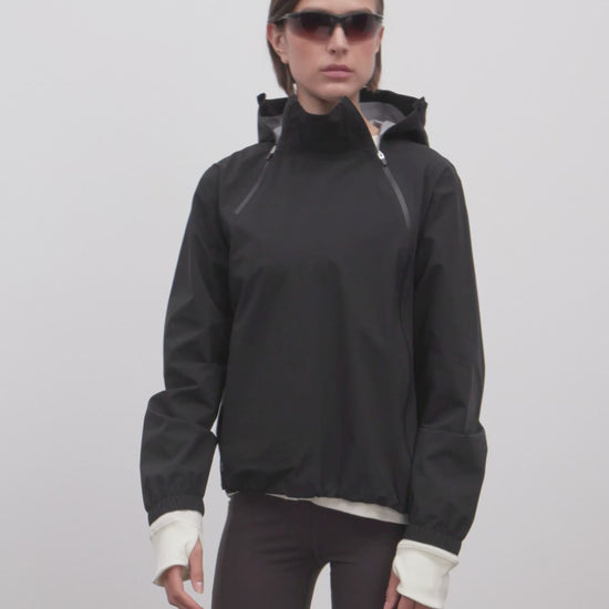 Literary Sport | Isabel Women's Waterproof Run Jacket in Black