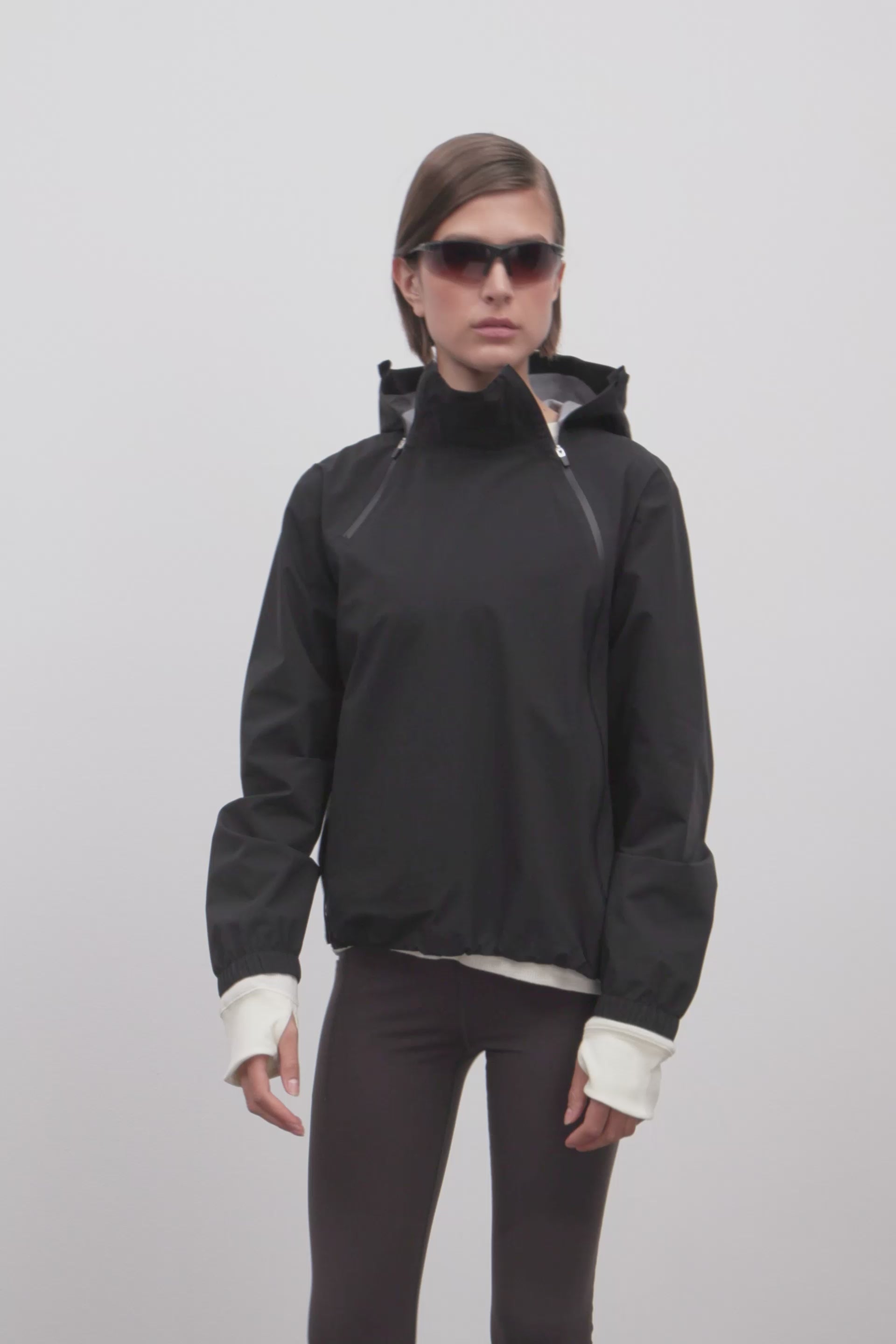 Literary Sport | Isabel Women's Waterproof Run Jacket in Black