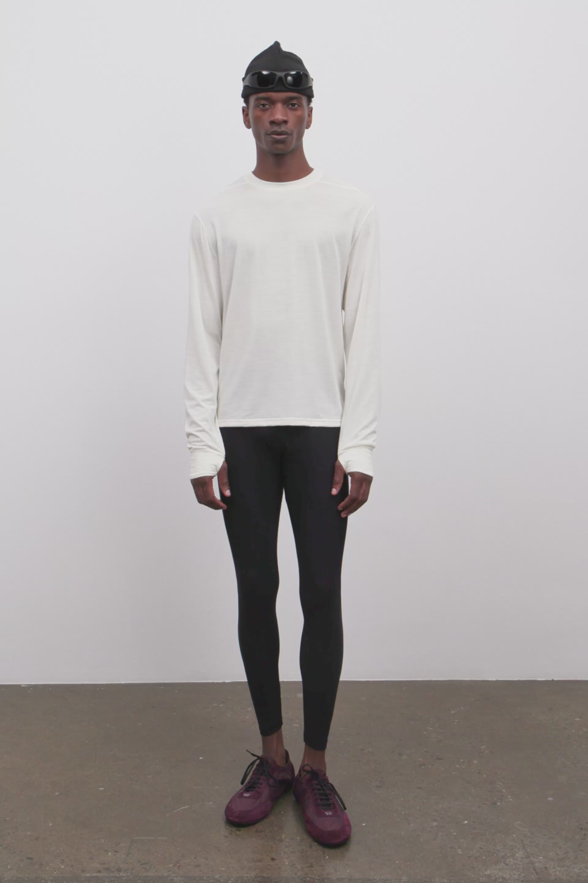 Literary Sport | Mens Mare Insulated Running Tight in Black